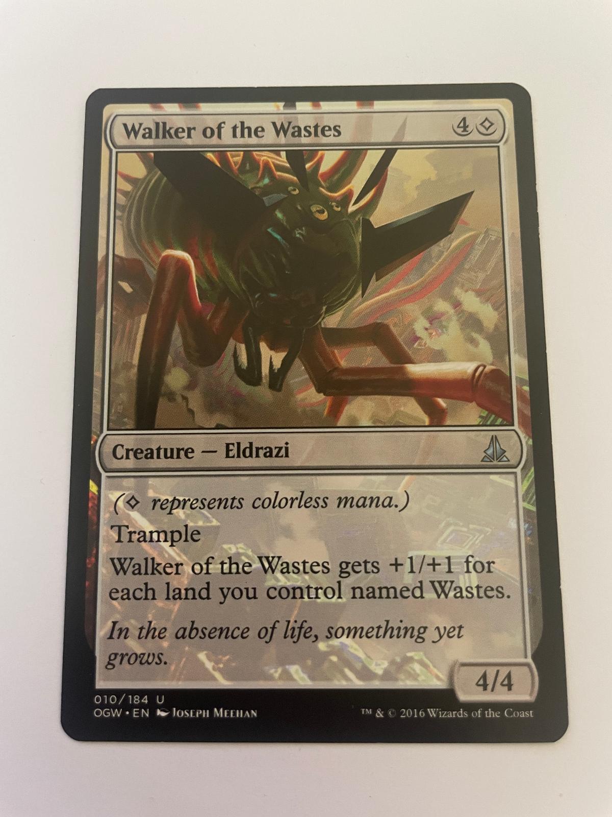 Walker of the Wastes 10 Uncommon Oath of the Gatewatch Magic: The Gathering NM