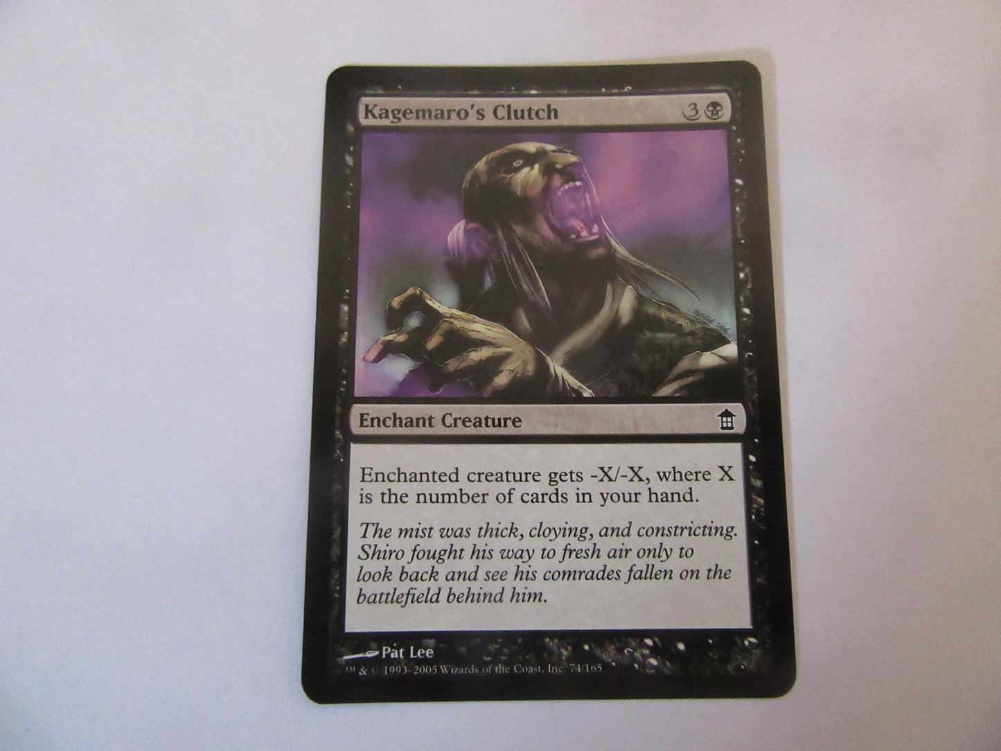 Kagemaro's Clutch 74 Saviors of Kamigawa NM