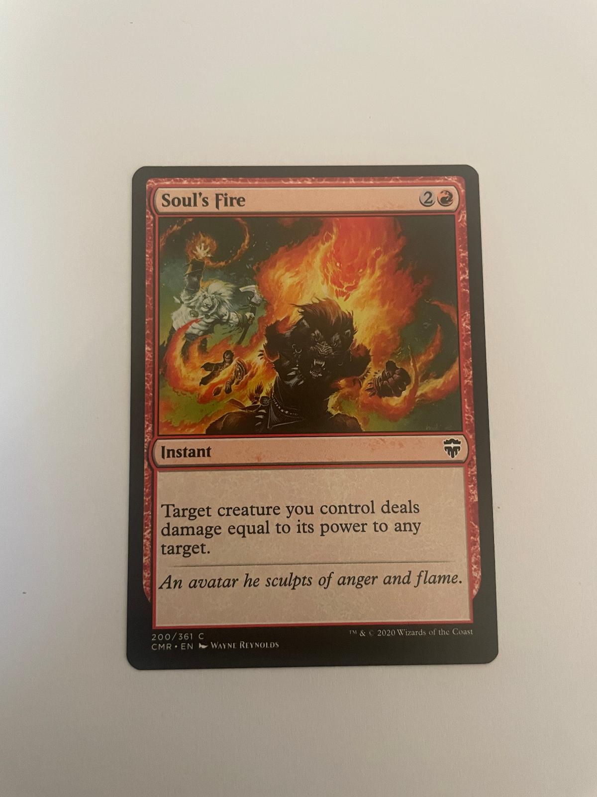 Soul's Fire 200 Commander Legends CMR NM