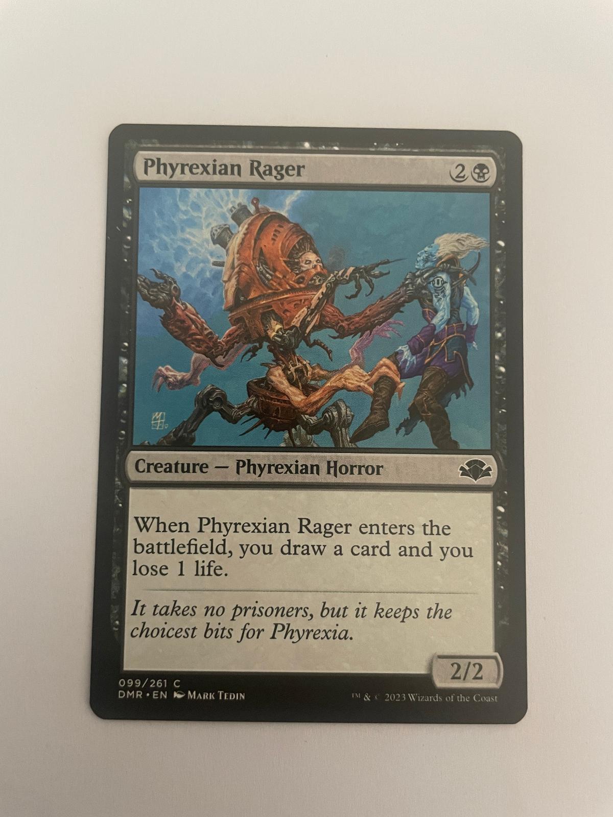 Phyrexian Rager 99 Dominaria Remastered DMR NM