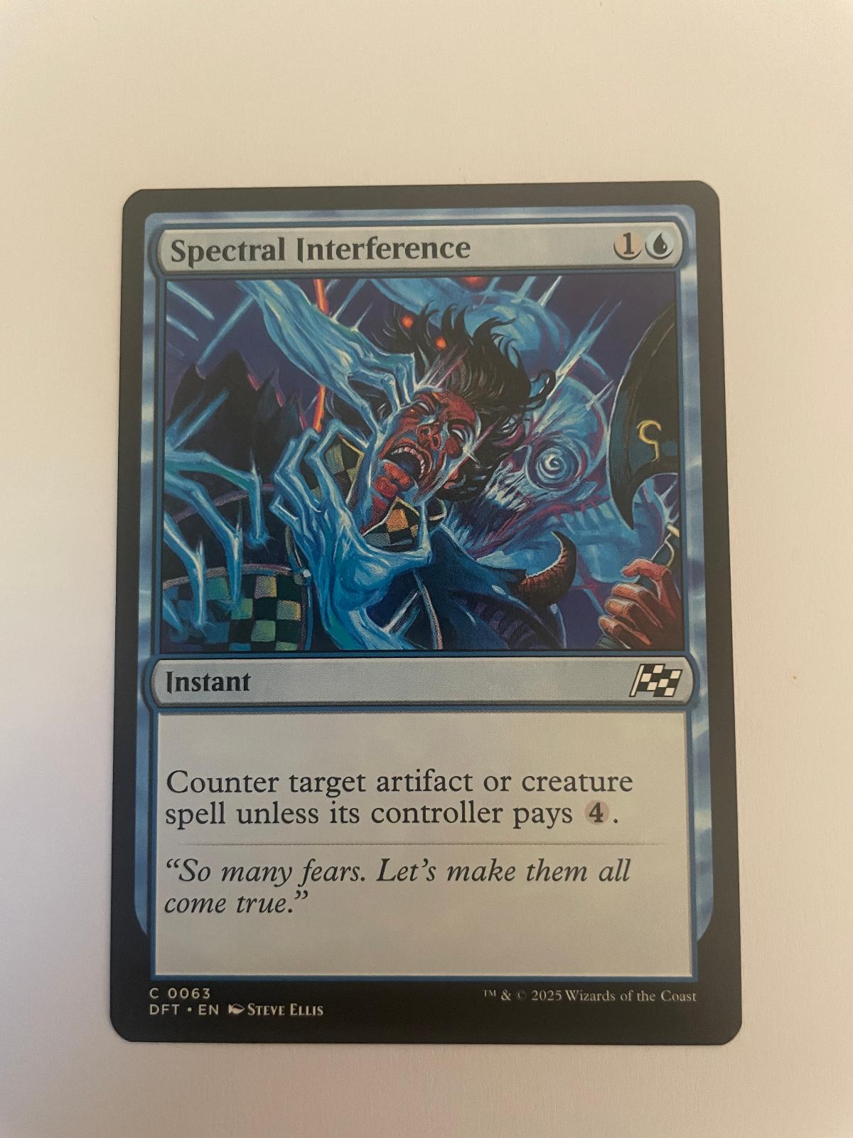Spectral Interference 63 Aetherdrift DFT NM
