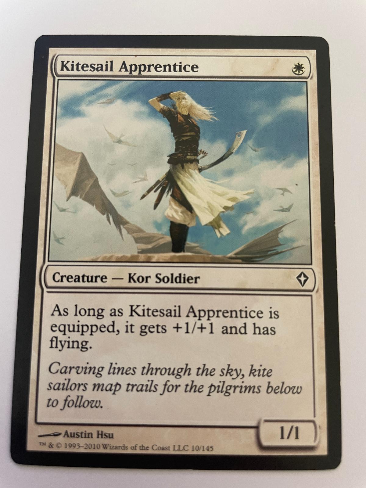 Kitesail Apprentice 10 Common Worldwake Magic: The Gathering Near Mint