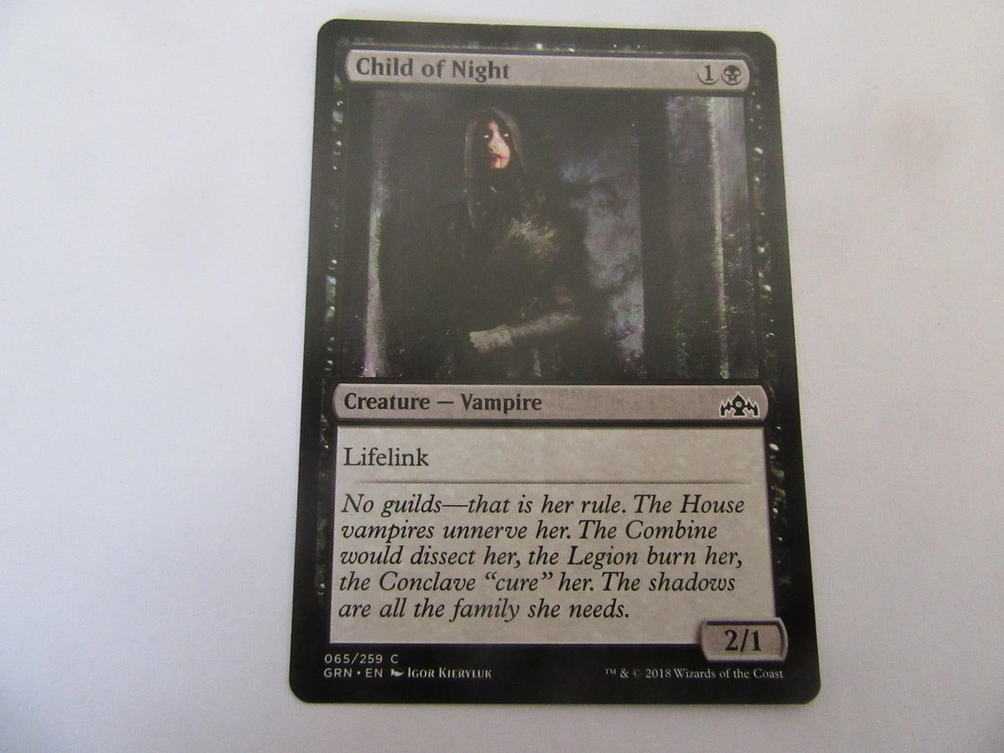 Child of Night 65 Guilds of Ravnica NM
