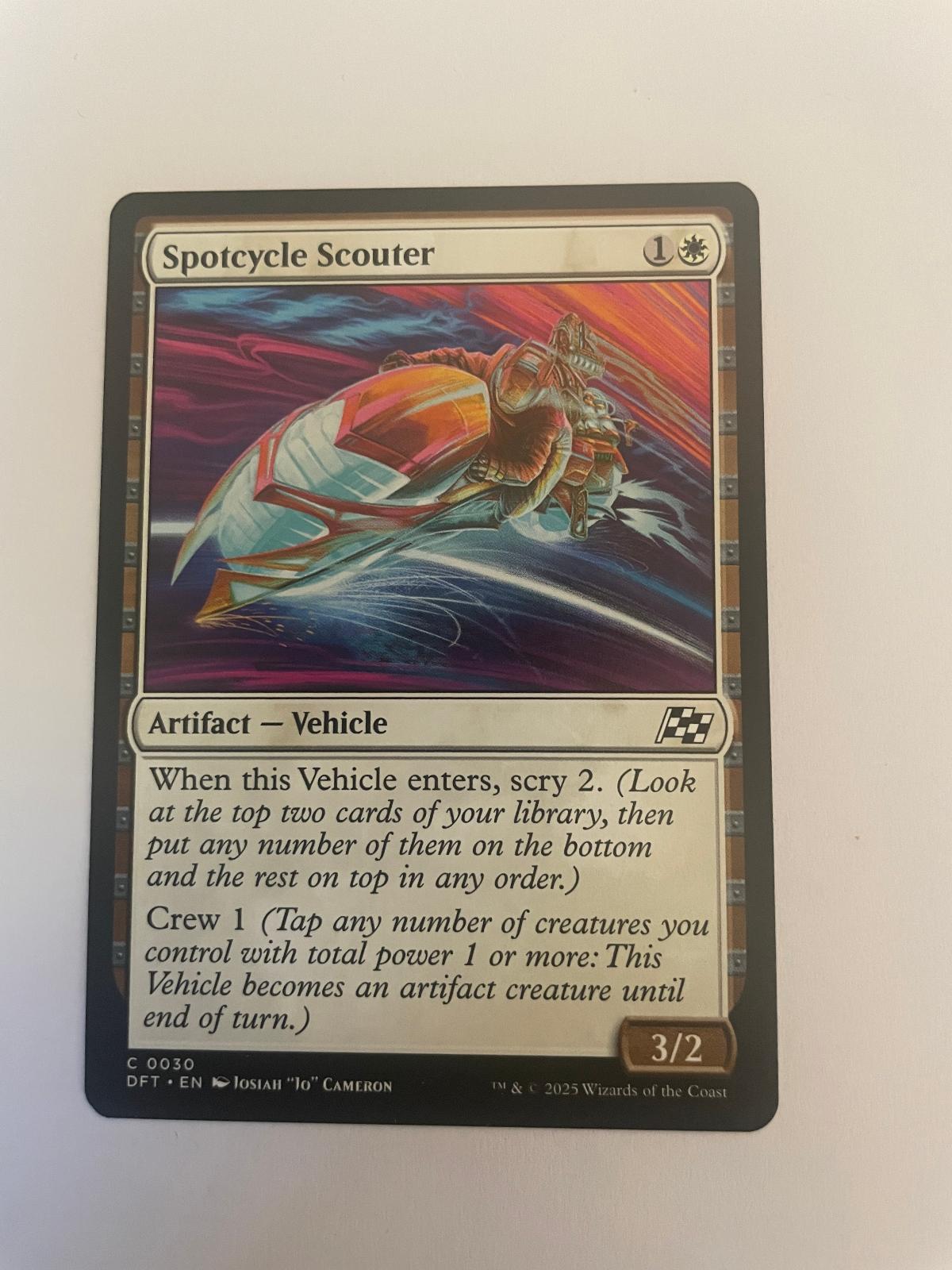 Spotcycle Scouter 30 Aetherdrift DFT NM