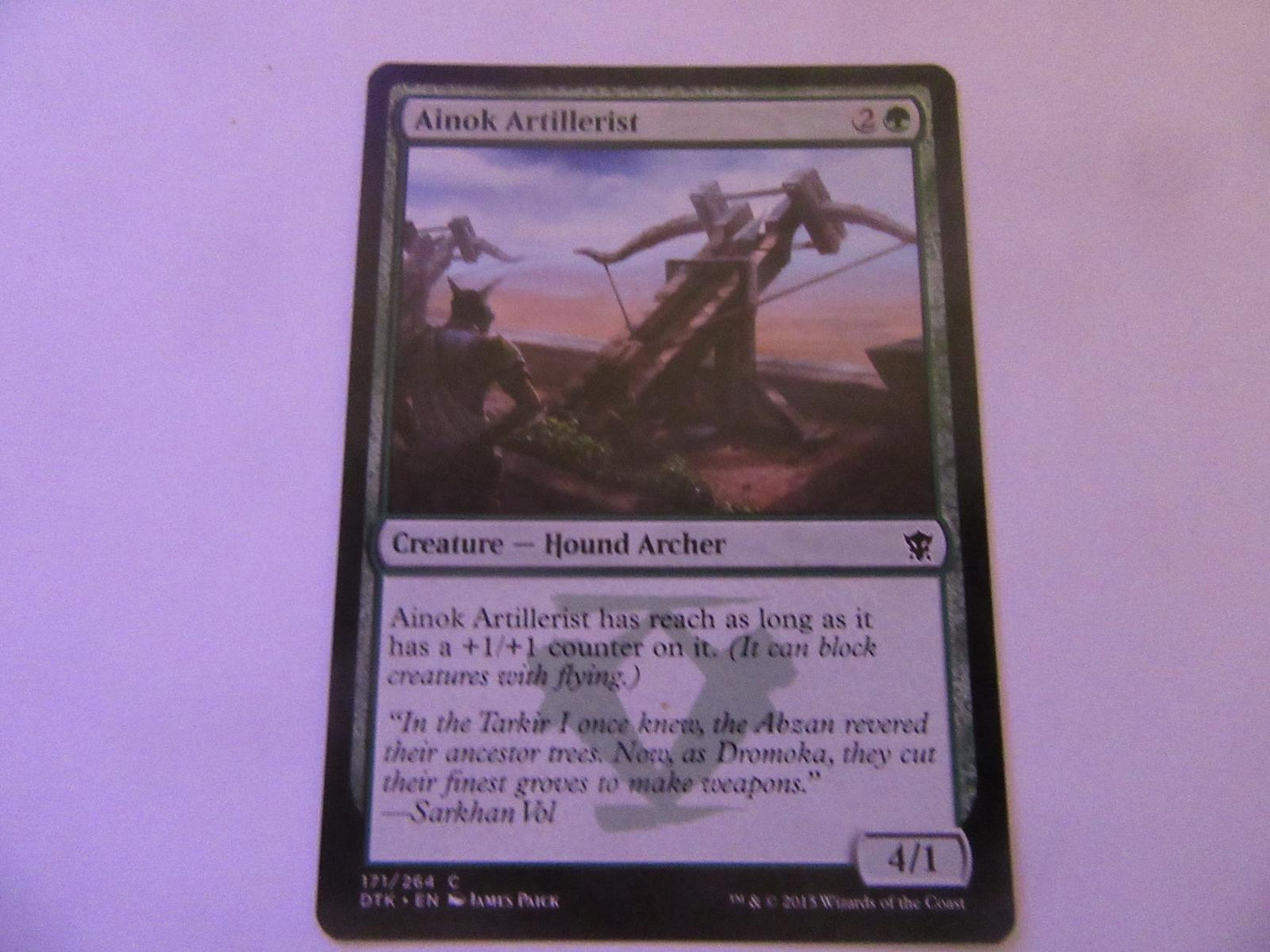 Ainok Artillerist 171 Dragons of Tarkir NM