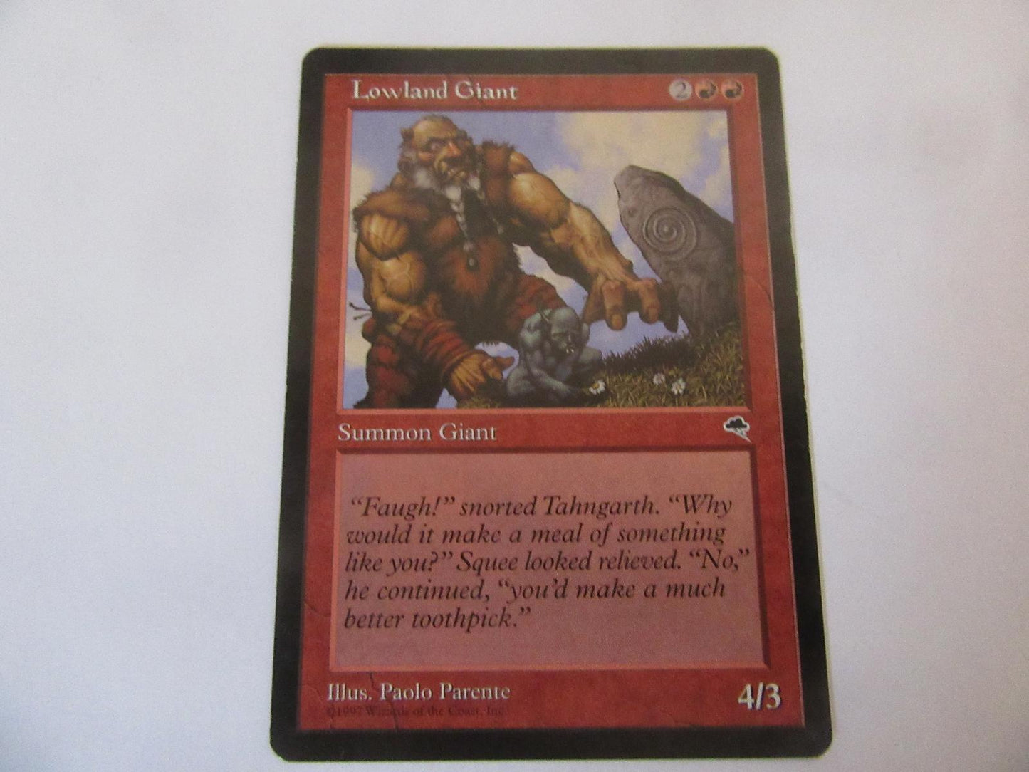 Lowland Giant 187 Tempest NM