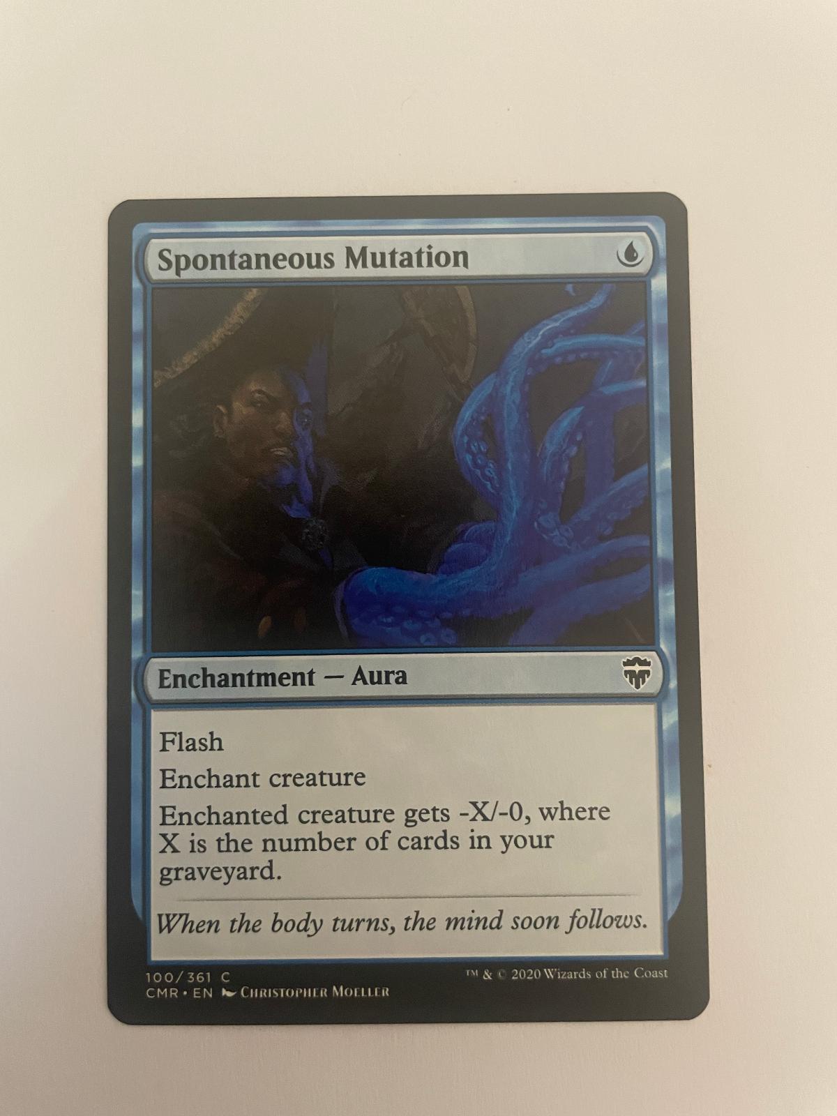 Spontaneous Mutation 100 Commander Legends CMR NM