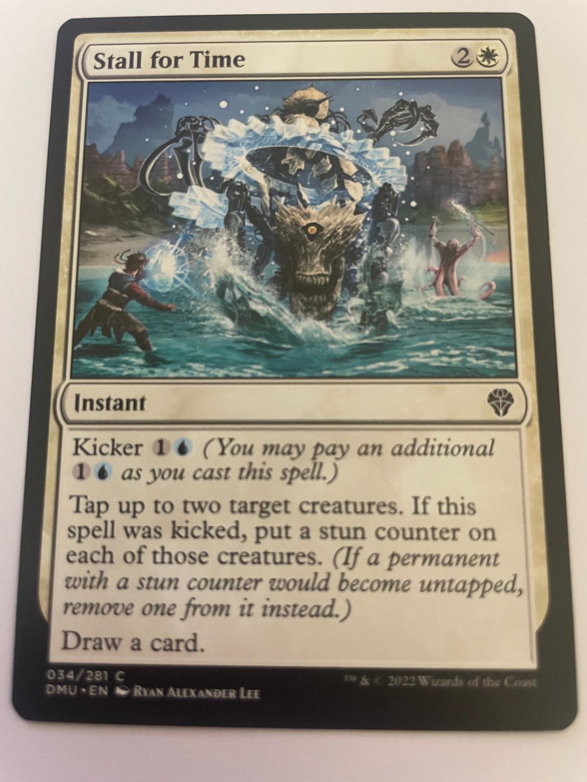 Stall for Time 34 Common Dominaria United Magic: The Gathering Near Mint