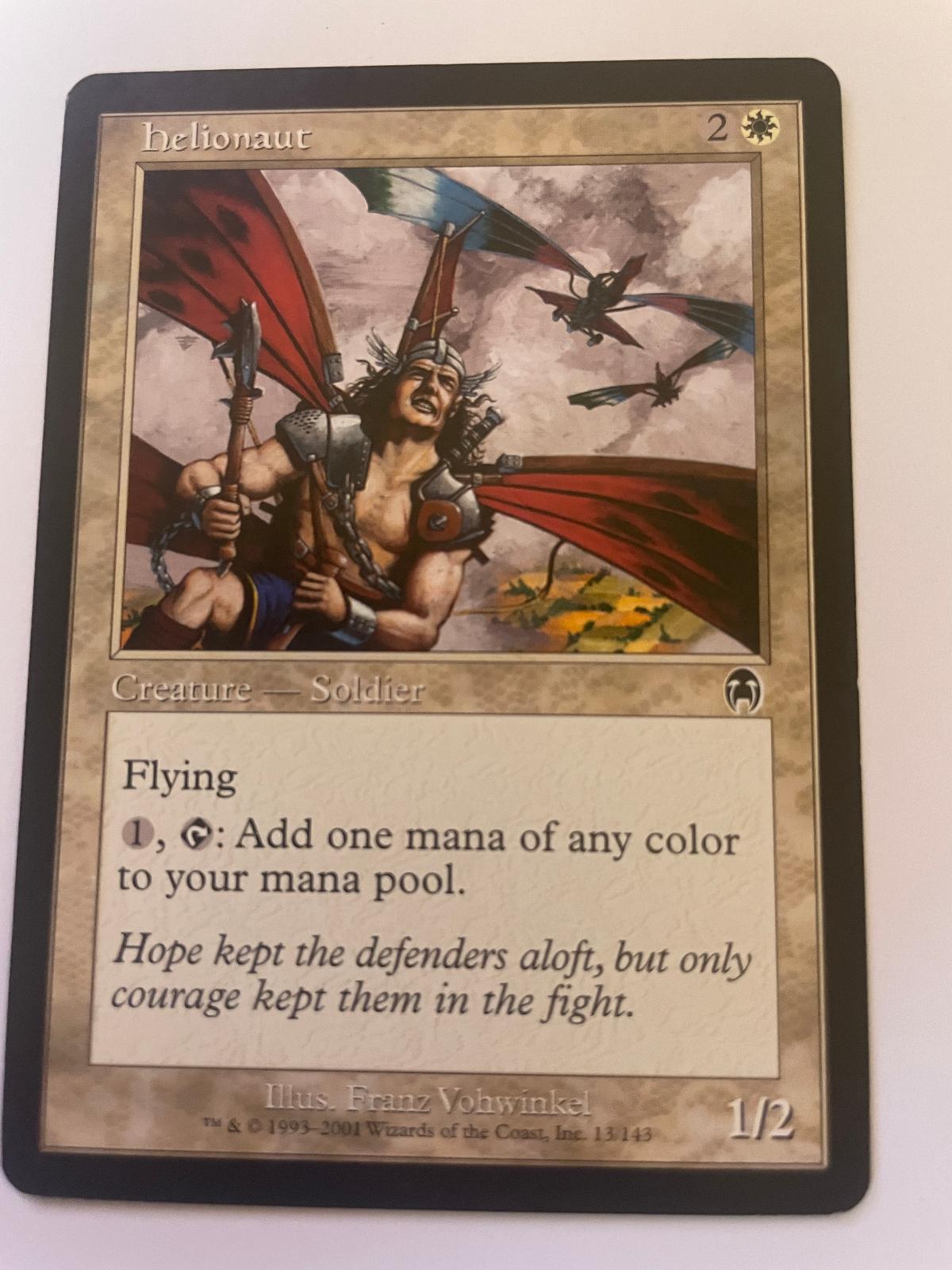 Helionaut 13 Common Apocalypse Magic: The Gathering Near Mint