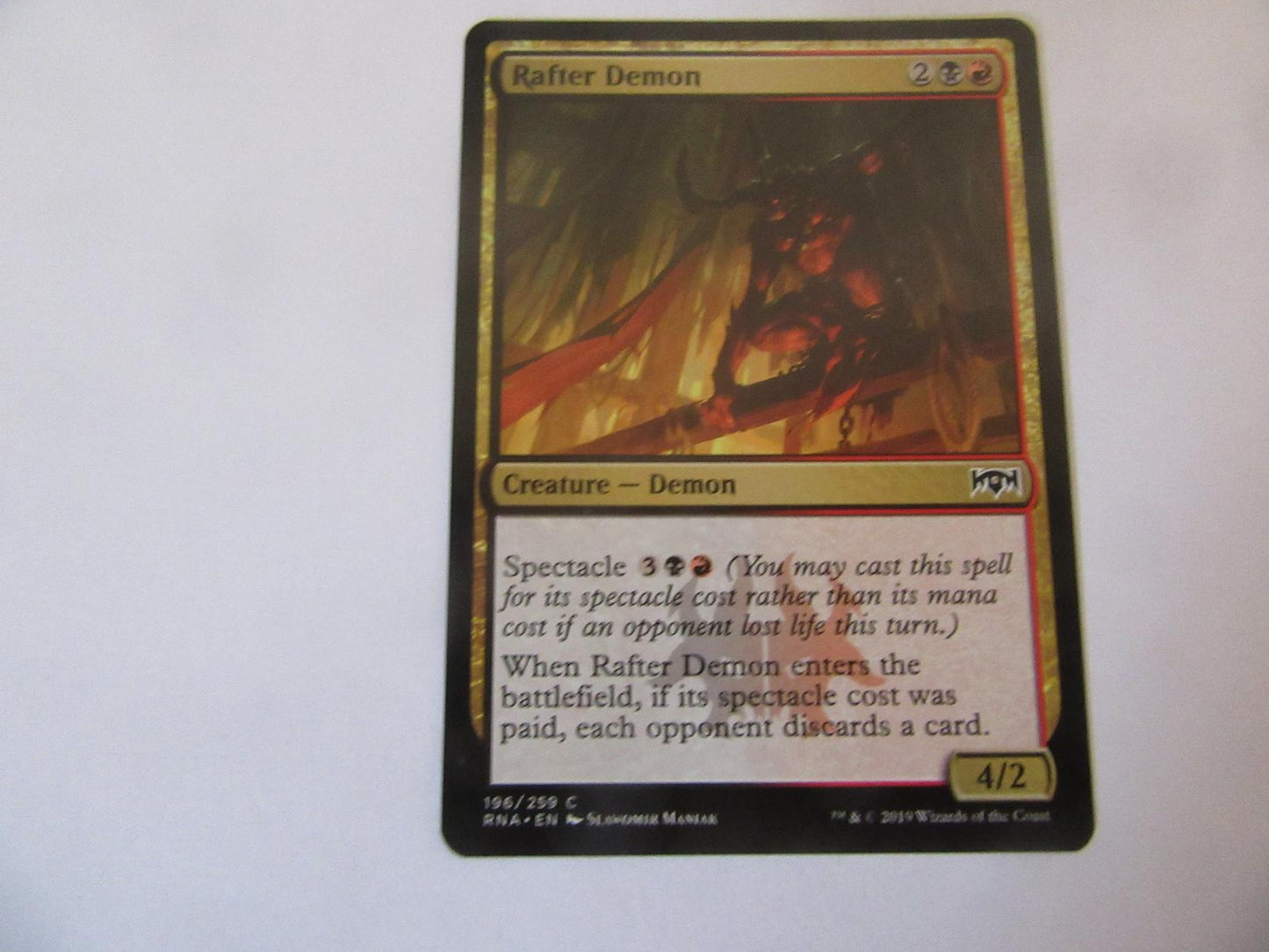 Rafter Demon 196 Ravnica Allegiance NM