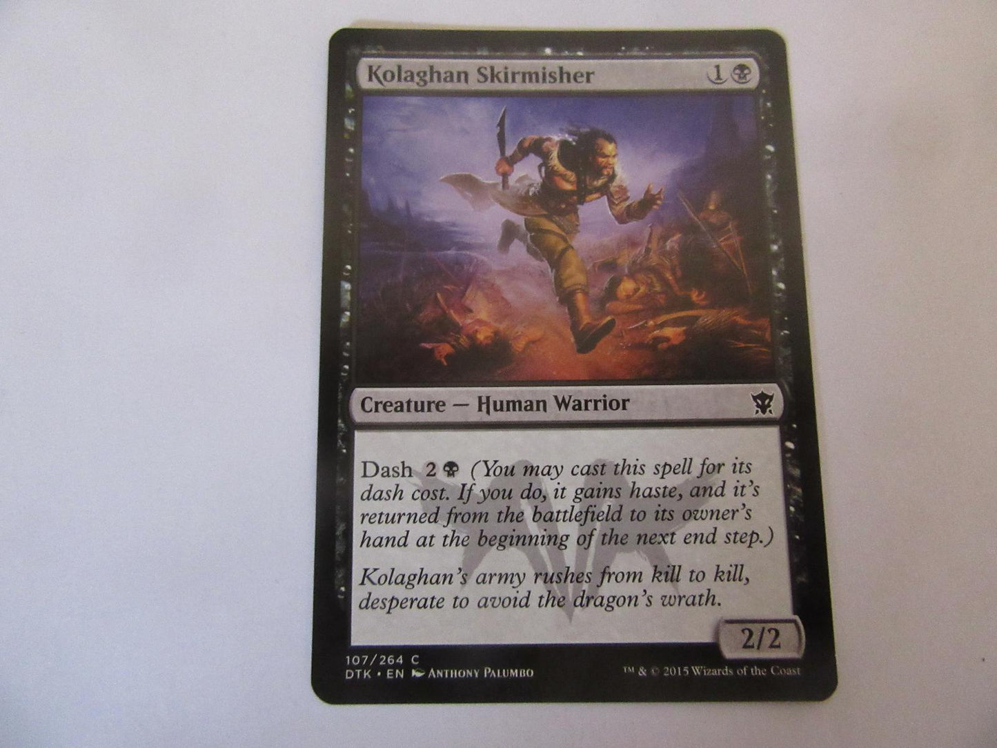 Kolaghan Skirmisher 107 Dragons of Tarkir NM