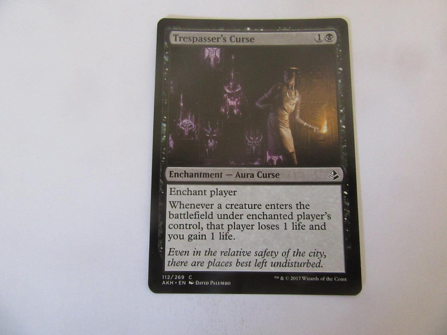 Trespasser's Curse 112 Amonkhet NM