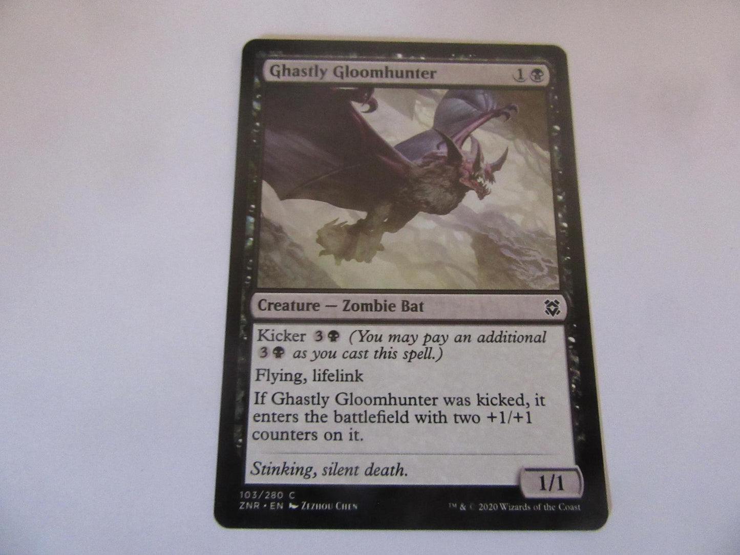 Ghastly Gloomhunter 103 Zendikar Rising NM