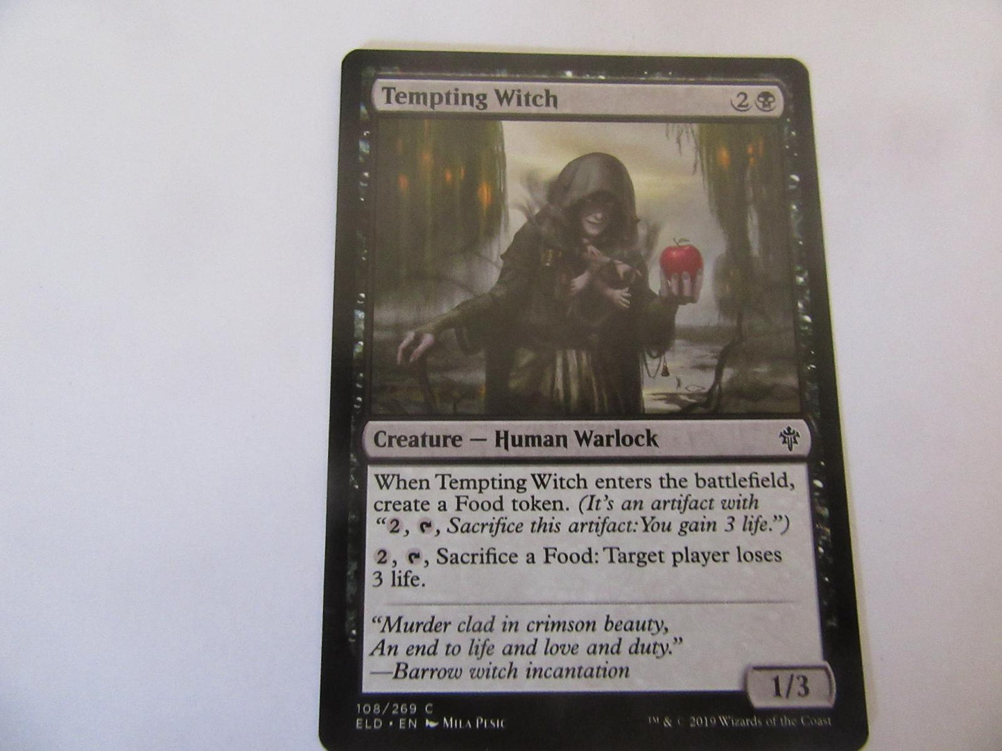 Tempting Witch 108 Throne of Eldraine NM