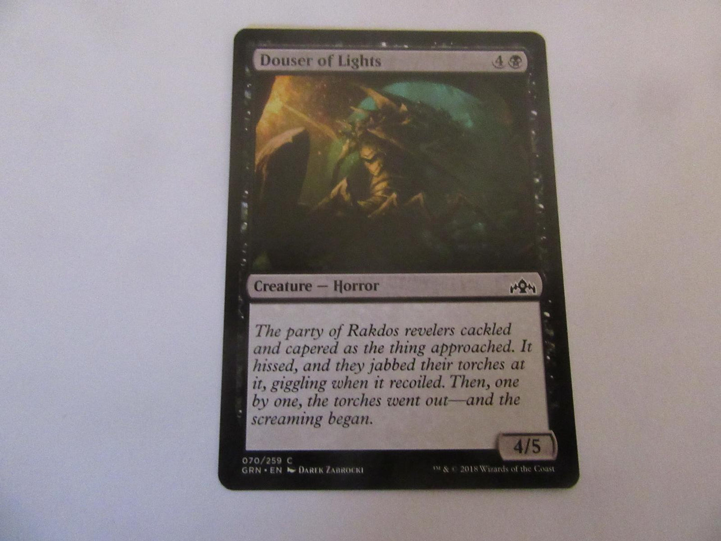 Douser of Lights 70 Guilds of Ravnica NM