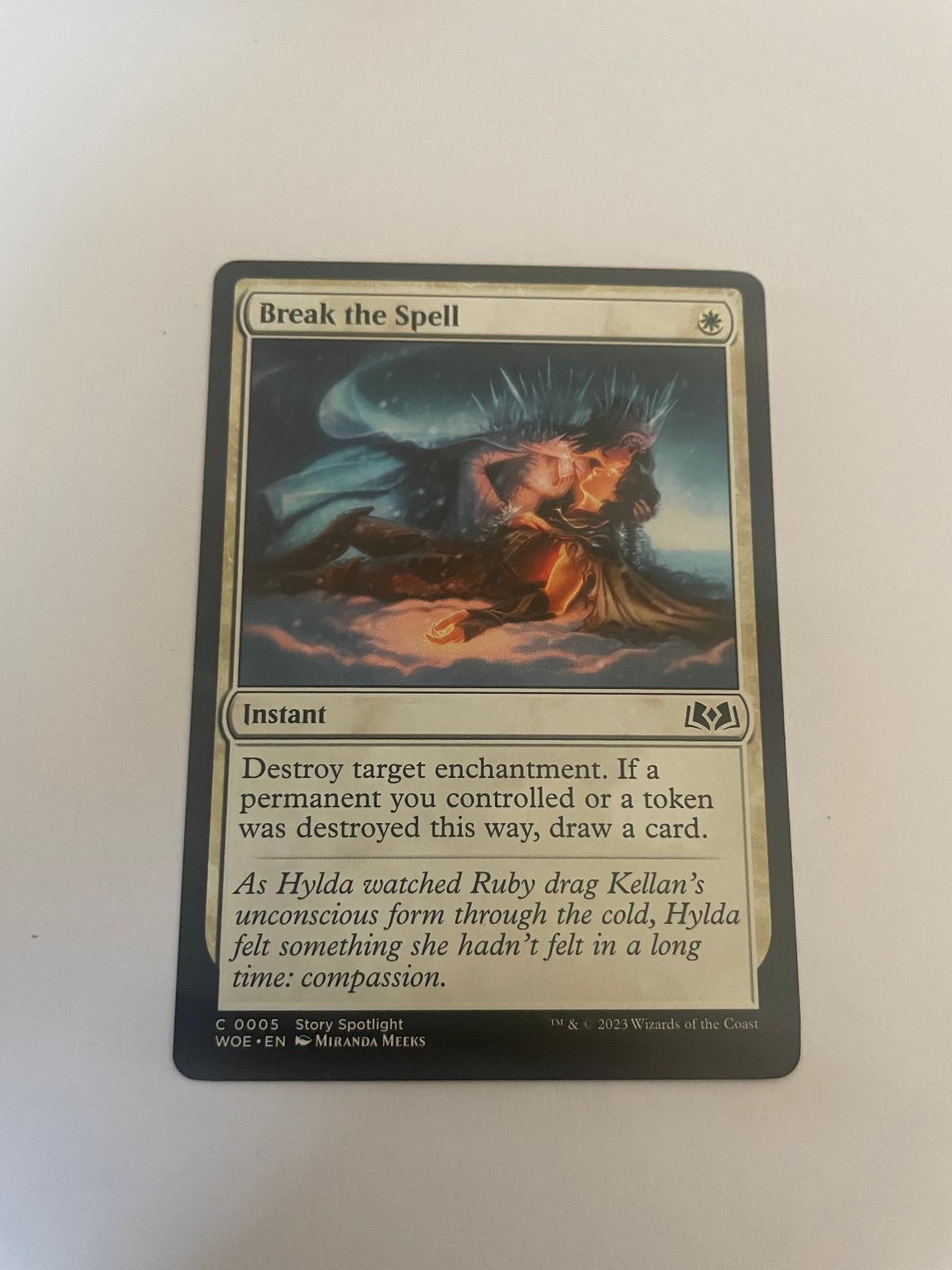 Break the Spell 5 Wilds of Eldraine WOE NM