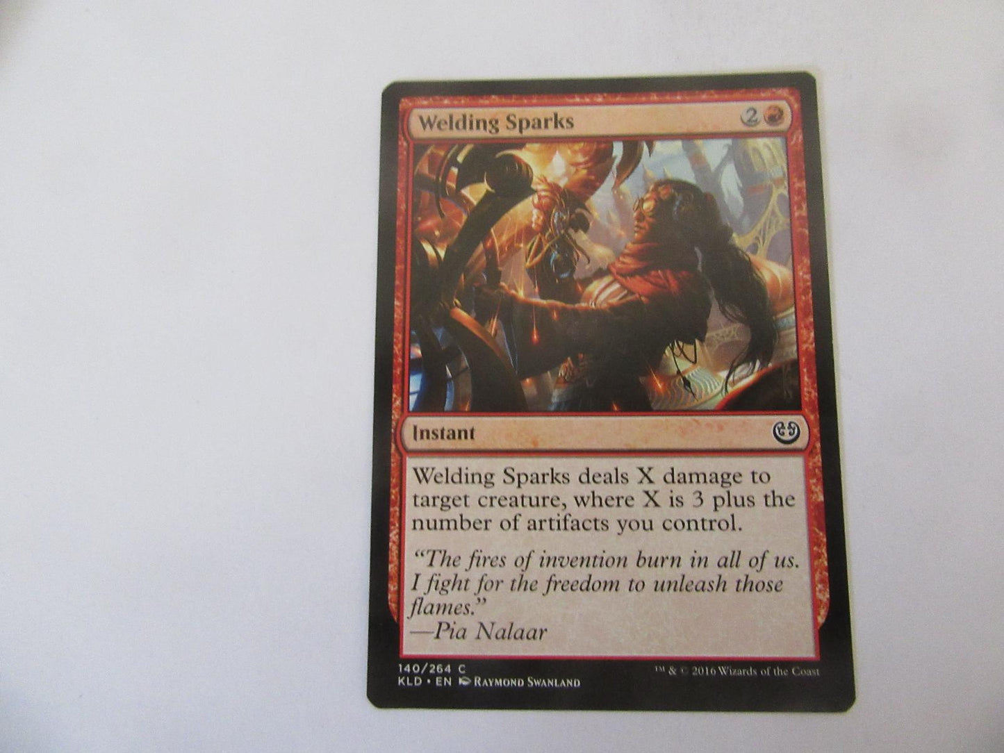 Welding Sparks 140 Kaladesh NM