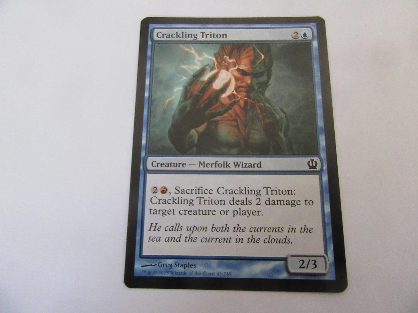 Crackling Triton 45 Theros NM