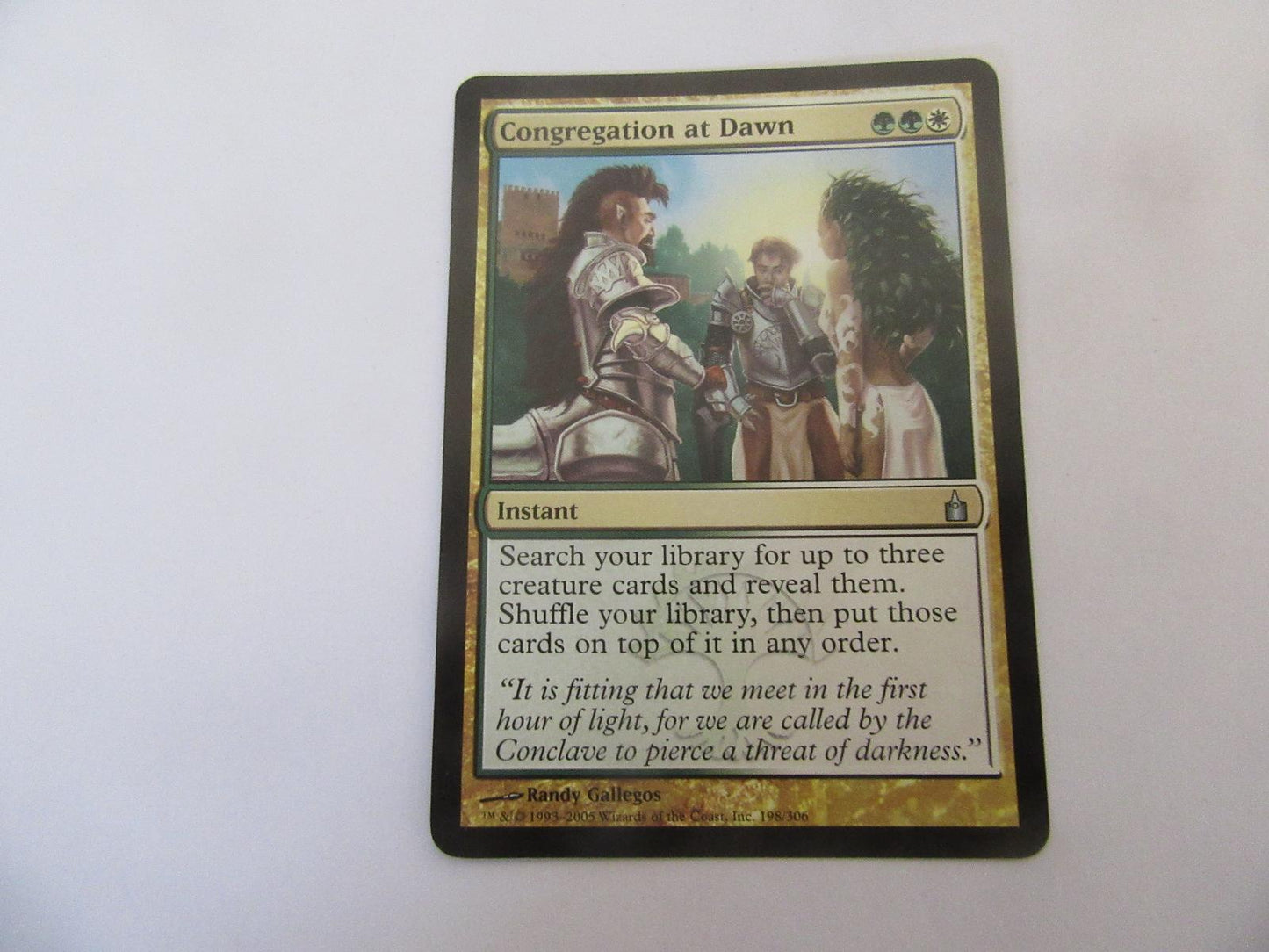 Congregation at Dawn 198 Ravnica: City of Guilds NM
