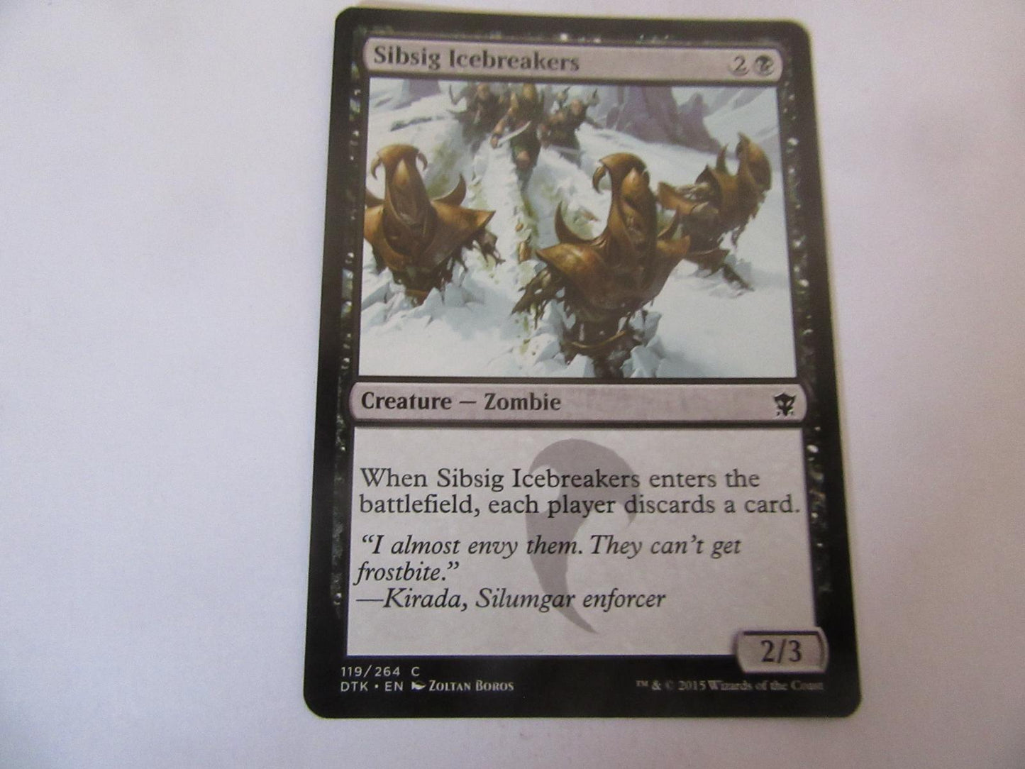Sibsig Icebreakers 119 Dragons of Tarkir NM