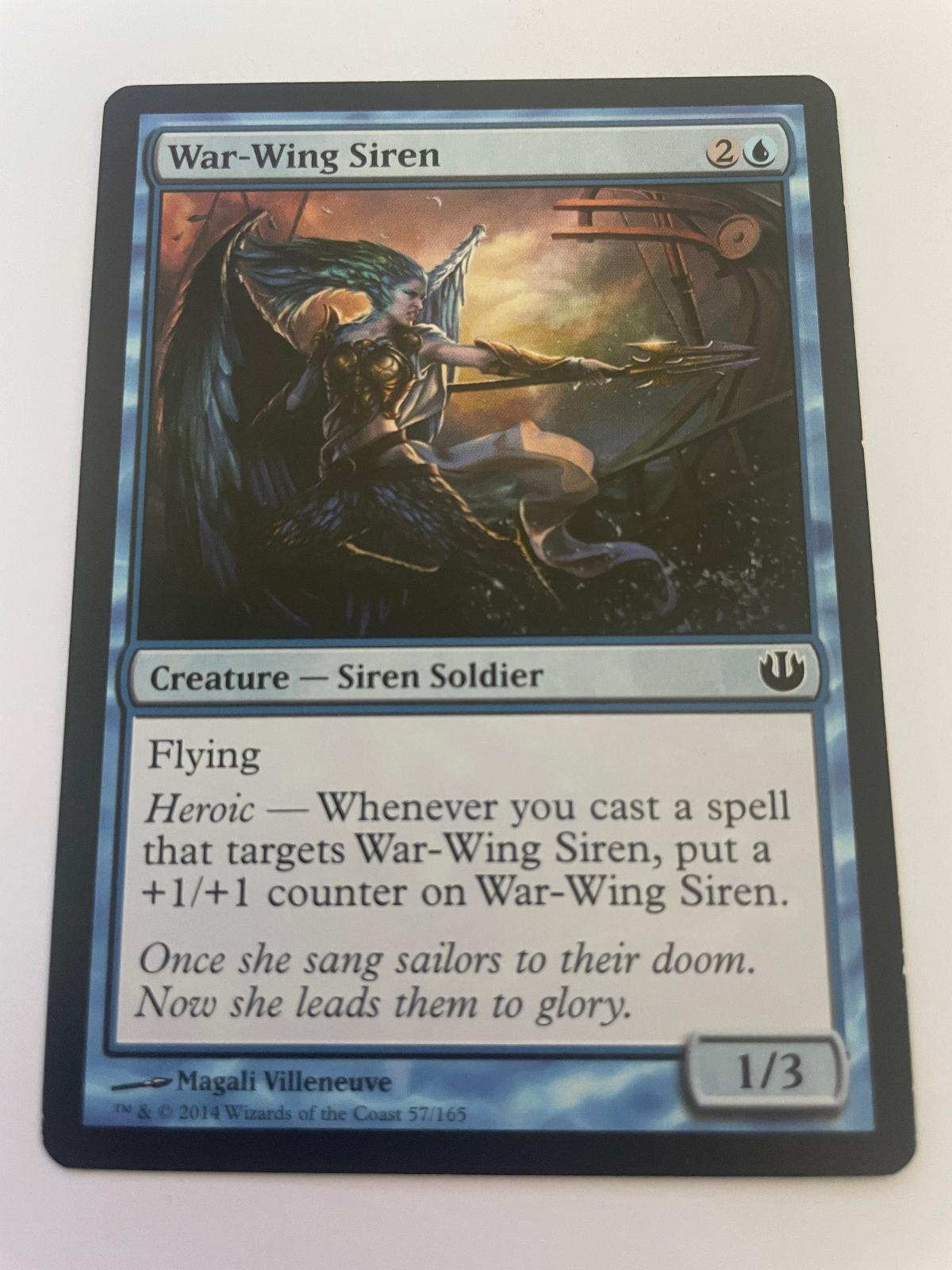 War-Wing Siren 57 Common Journey Into Nyx Magic: The Gathering Near Mint