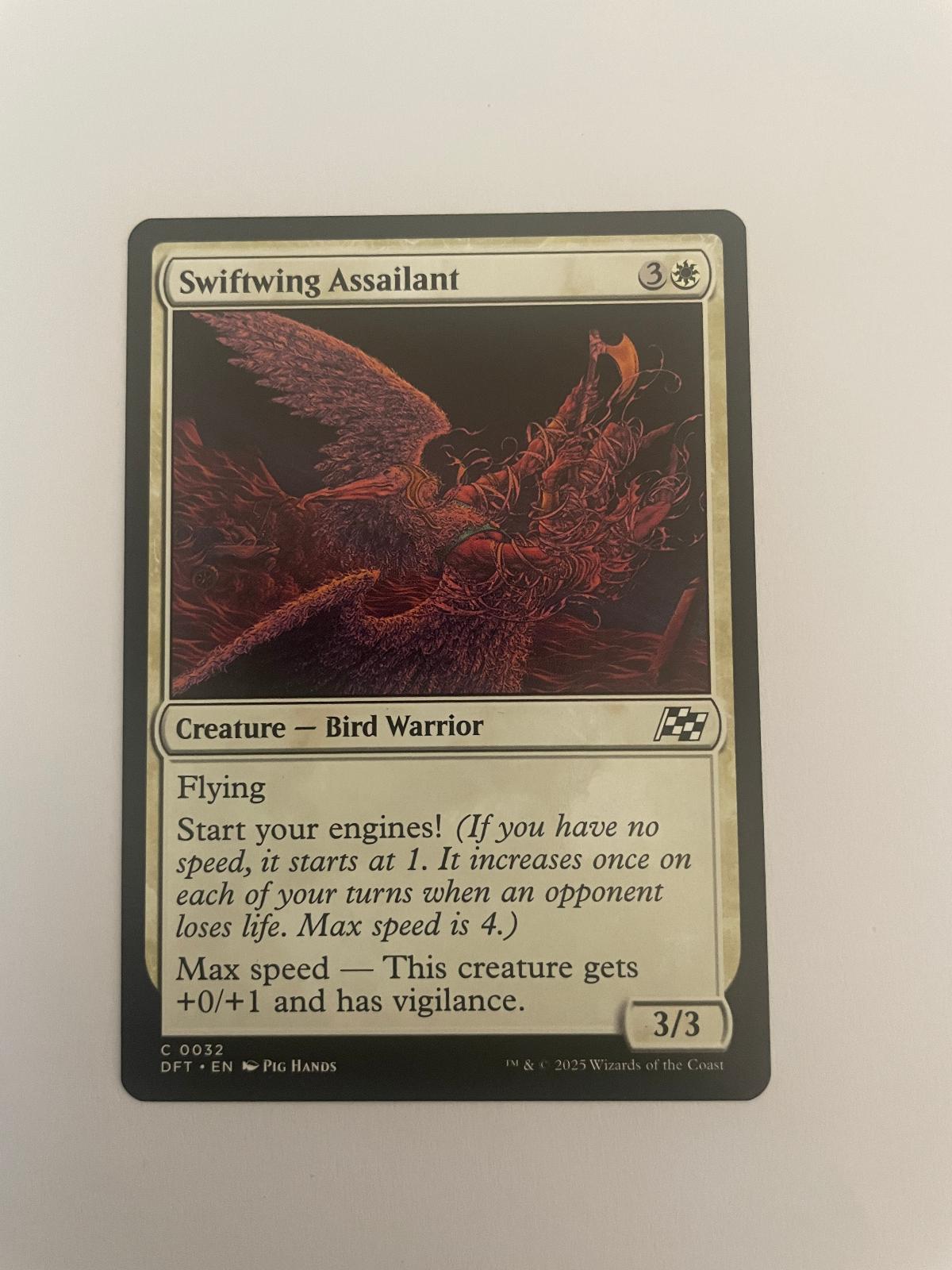 Swiftwing Assailant 32 Aetherdrift DFT NM