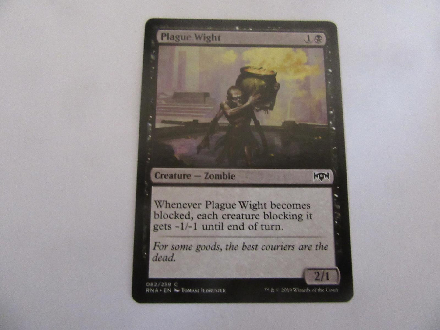 Plague Wight 82 Ravnica Allegiance NM