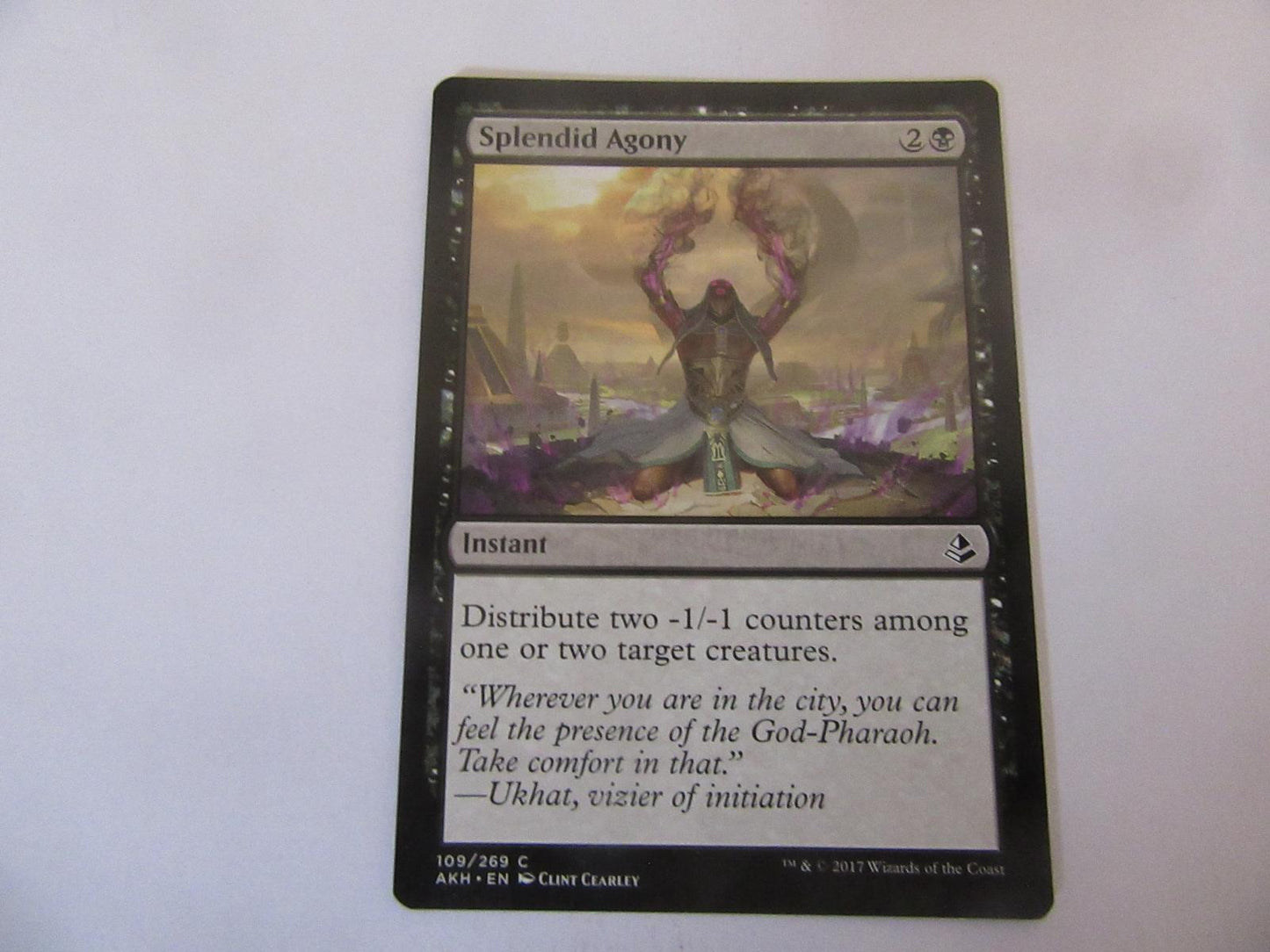 Splendid Agony 109 Amonkhet NM