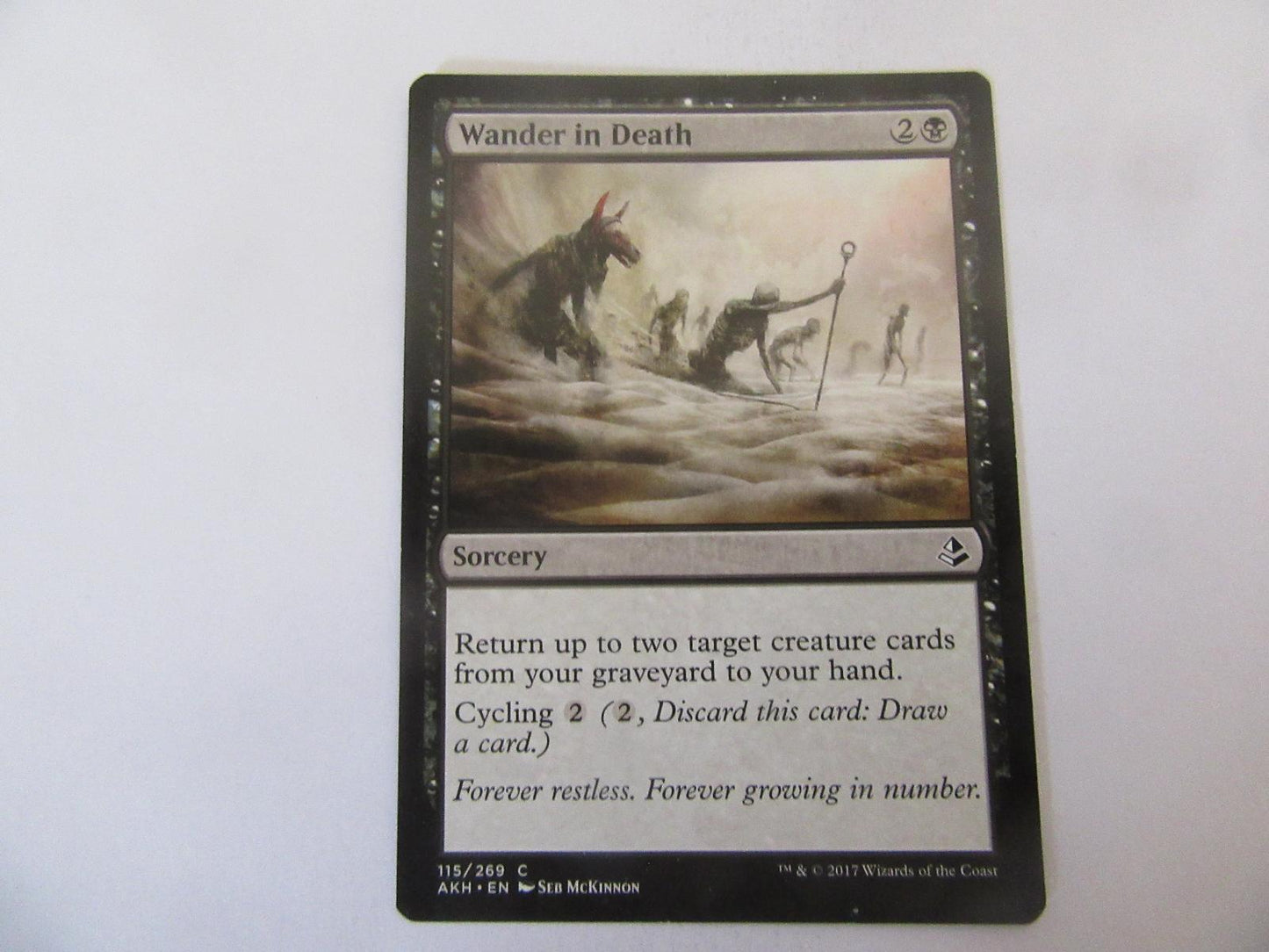 Wander in Death 115 Amonkhet NM