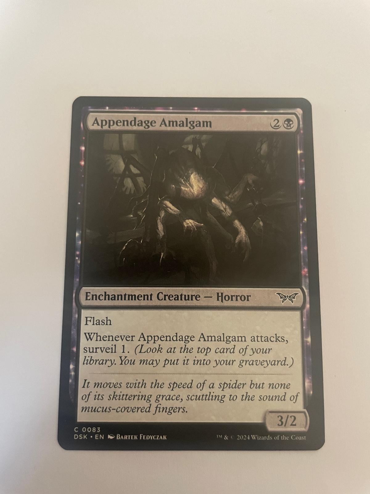 Appendage Amalgam 83 Duskmourn: House of Horror DSK NM