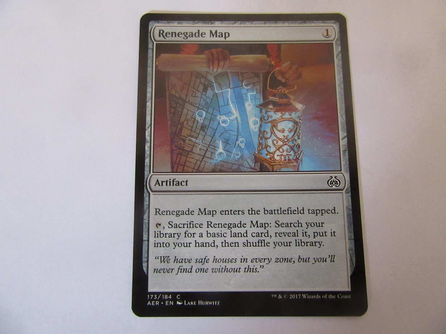 Renegade Map 173 Aether Revolt NM