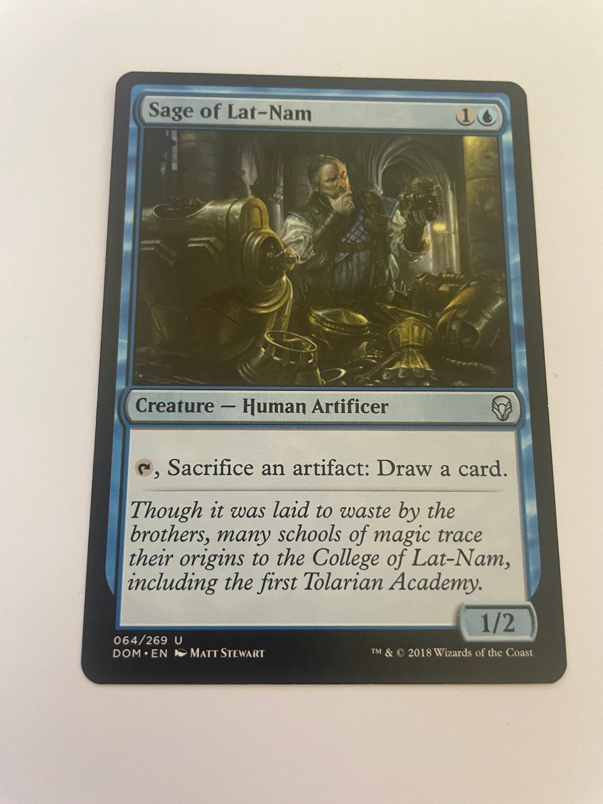 Sage of Lat-Nam 64 Uncommon The List Reprints Magic: The Gathering Near Mint