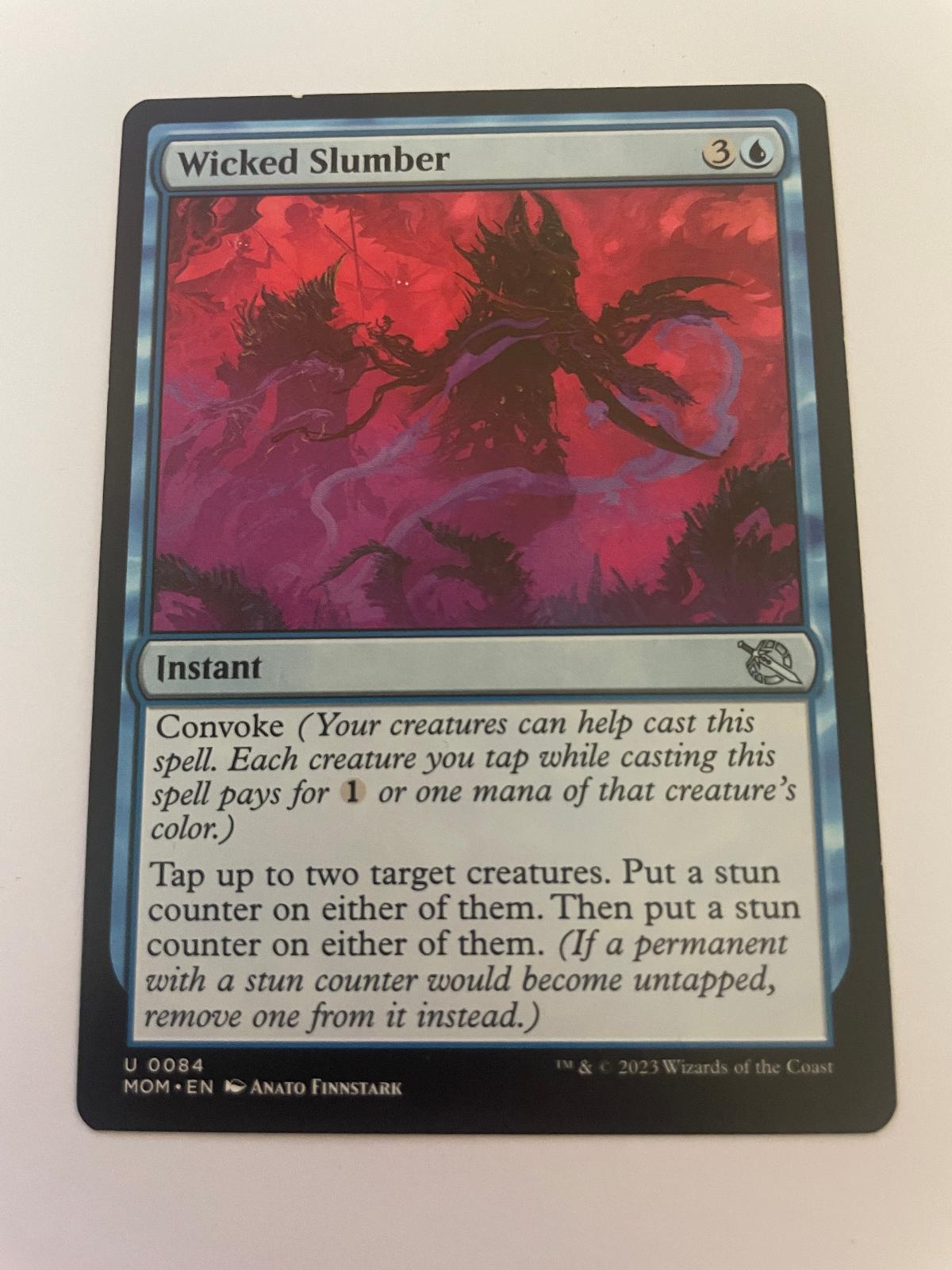 Wicked Slumber 0084 Uncommon The List Reprints Magic: The Gathering Near Mint