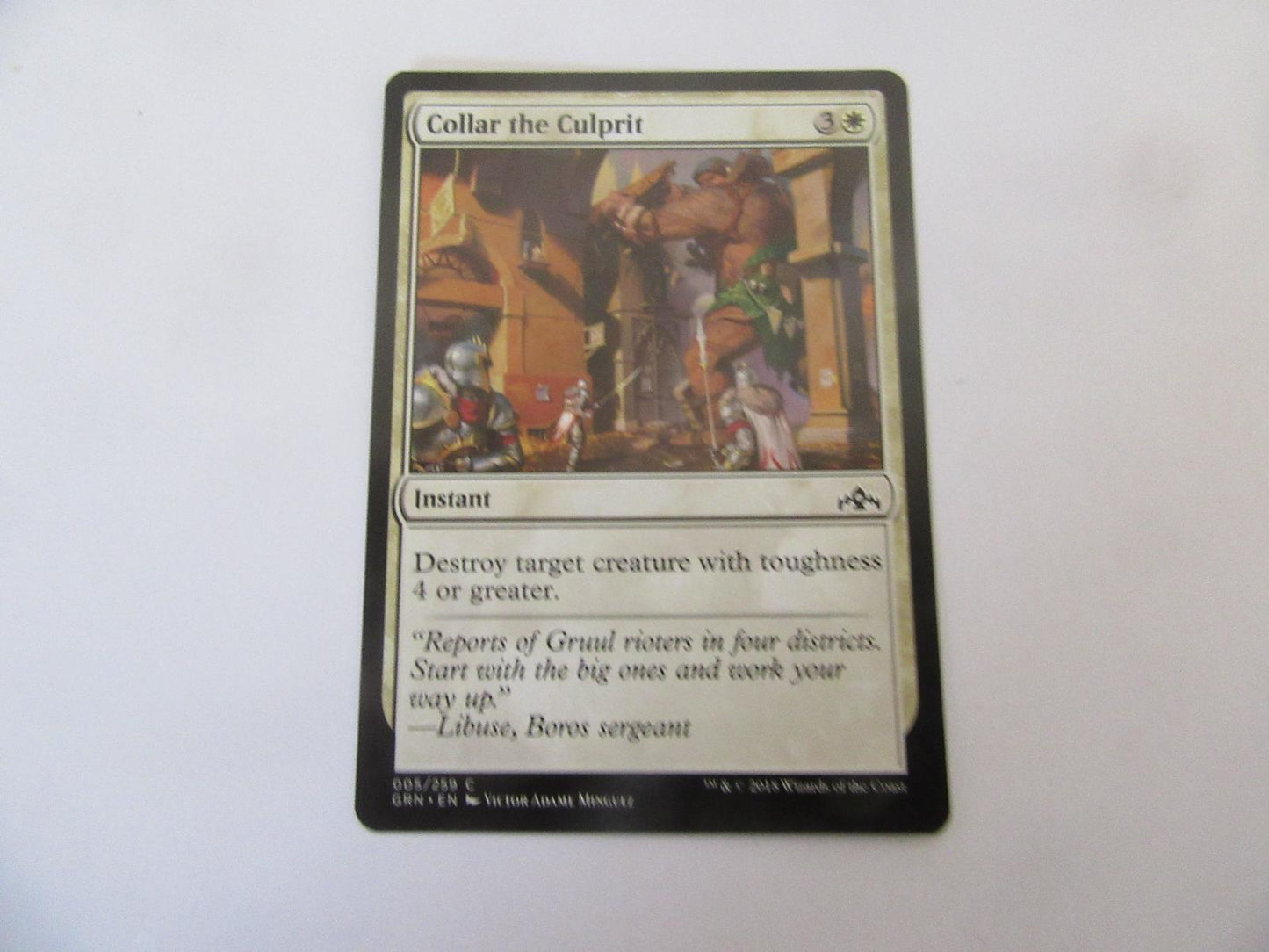 Collar the Culprit 5 Guilds of Ravnica NM