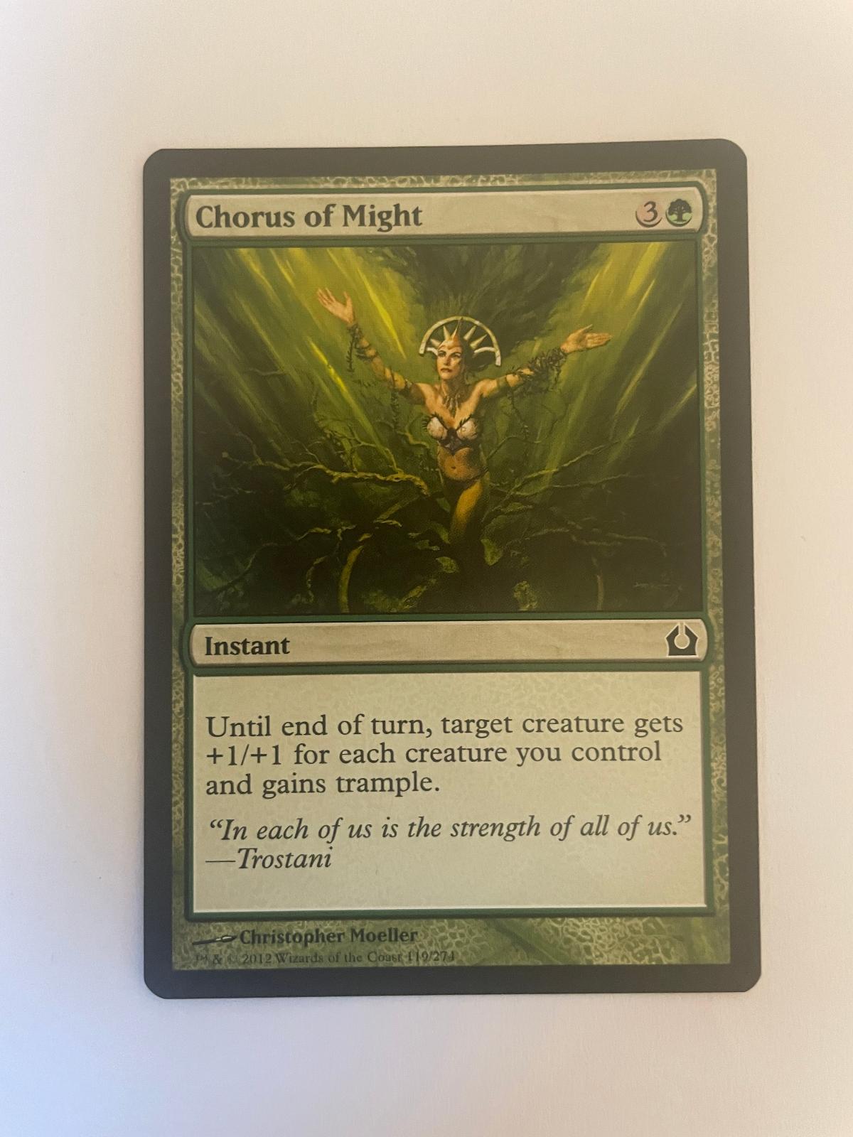 Chorus of Might 119 Return to Ravnica RTR NM