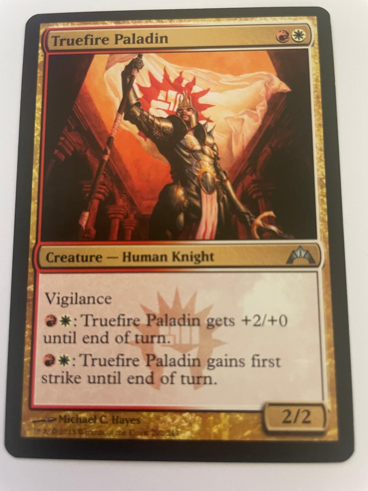 Truefire Paladin 202 Uncommon Gatecrash Magic: The Gathering Near Mint