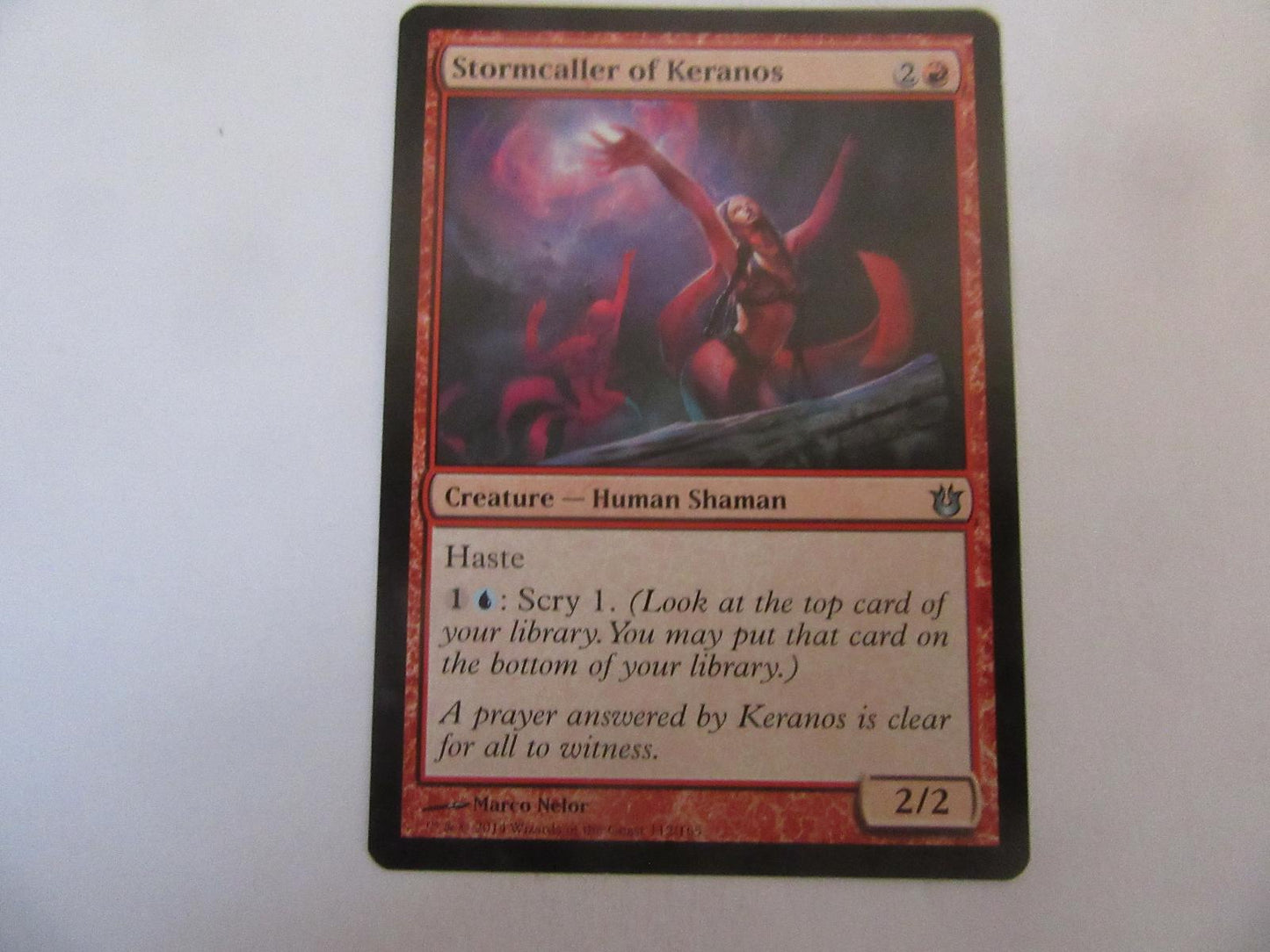 Stormcaller of Keranos 112 Born of the Gods NM