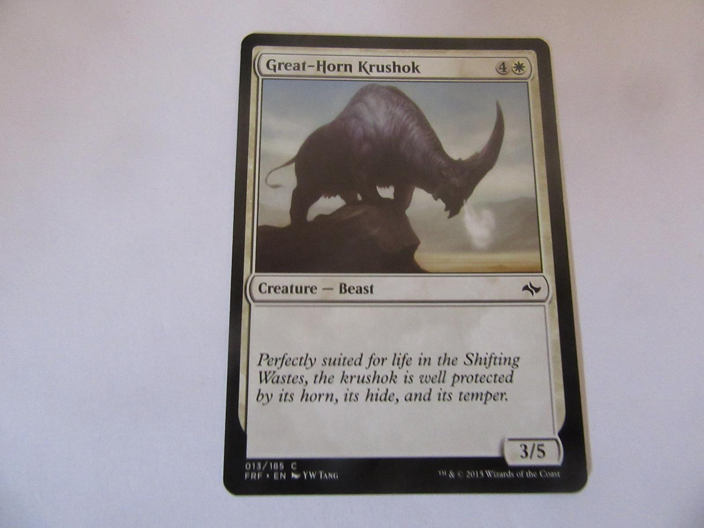 Great-Horn Krushok 13 The List Reprints NM