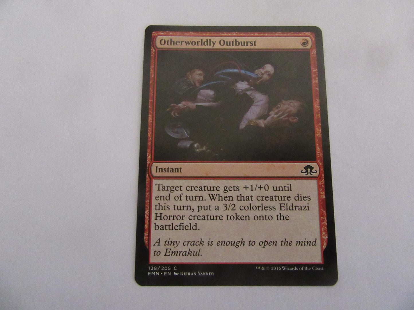 Otherworldly Outburst 138 Eldritch Moon NM
