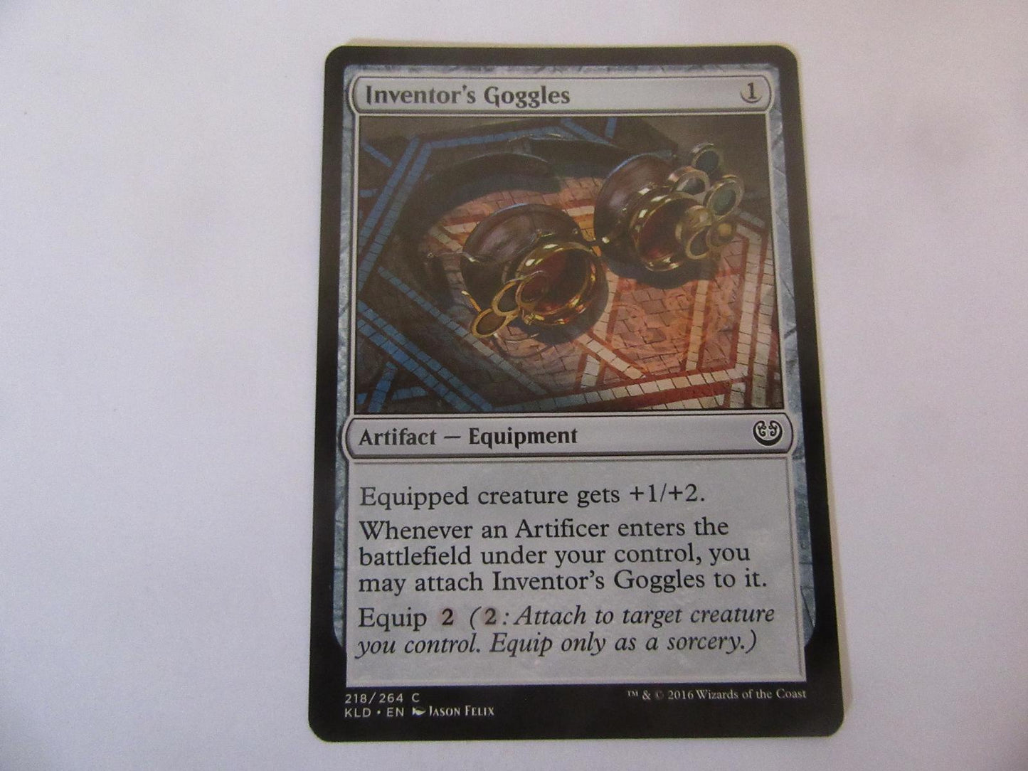Inventor's Goggles 218 Kaladesh NM