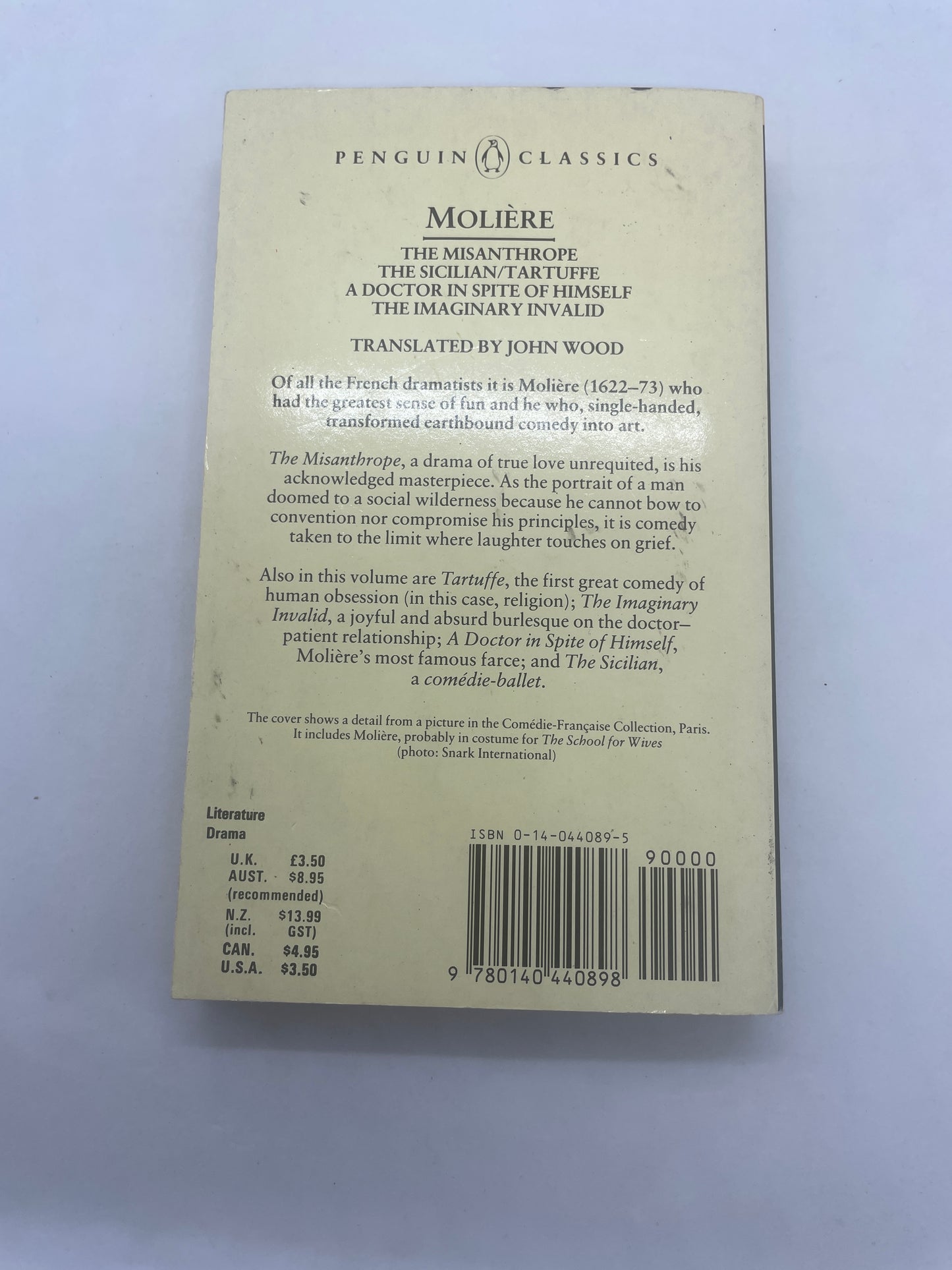 Moliere - The Misanthrope and Other Plays