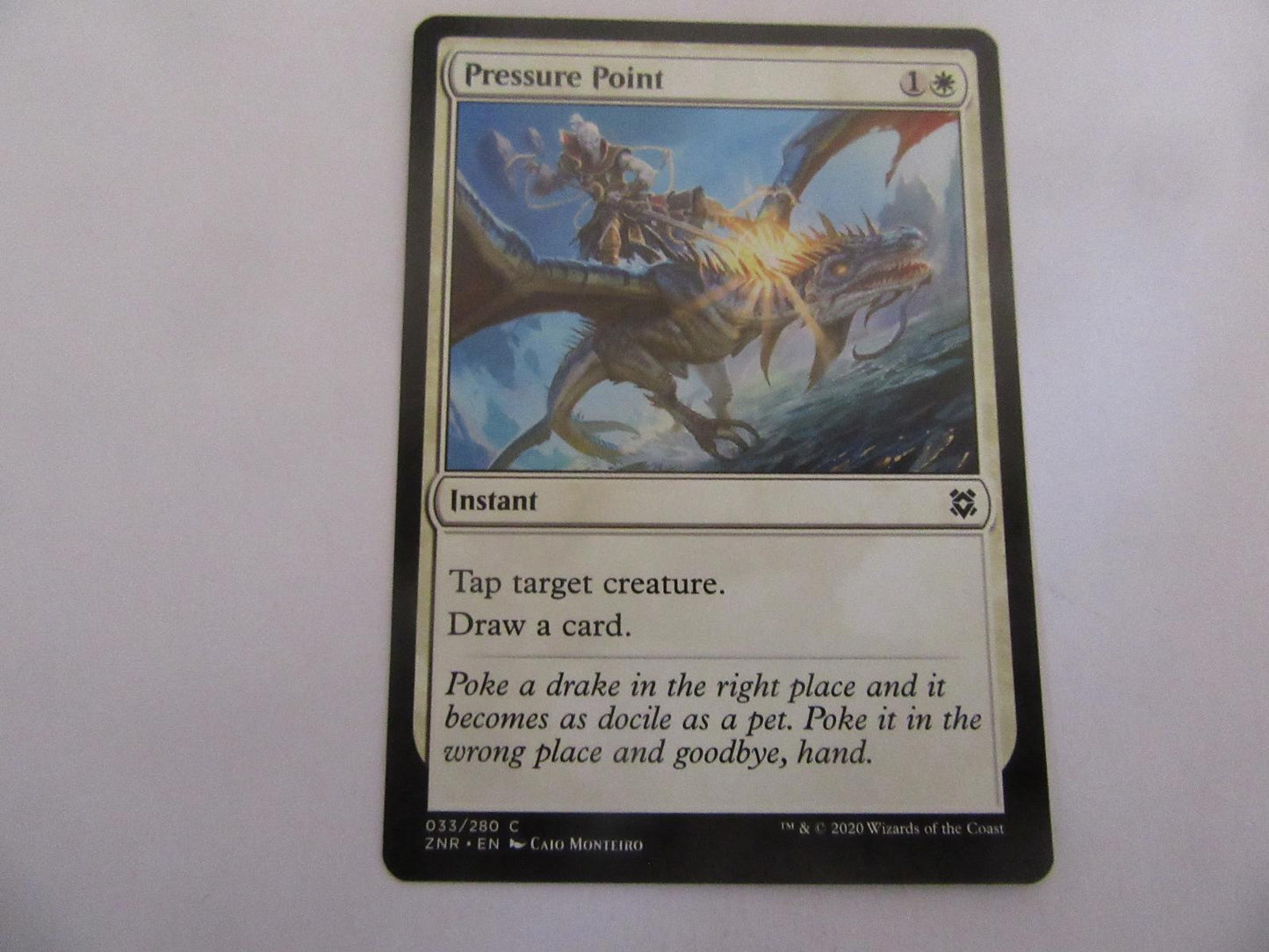 Pressure Point 33 Zendikar Rising NM