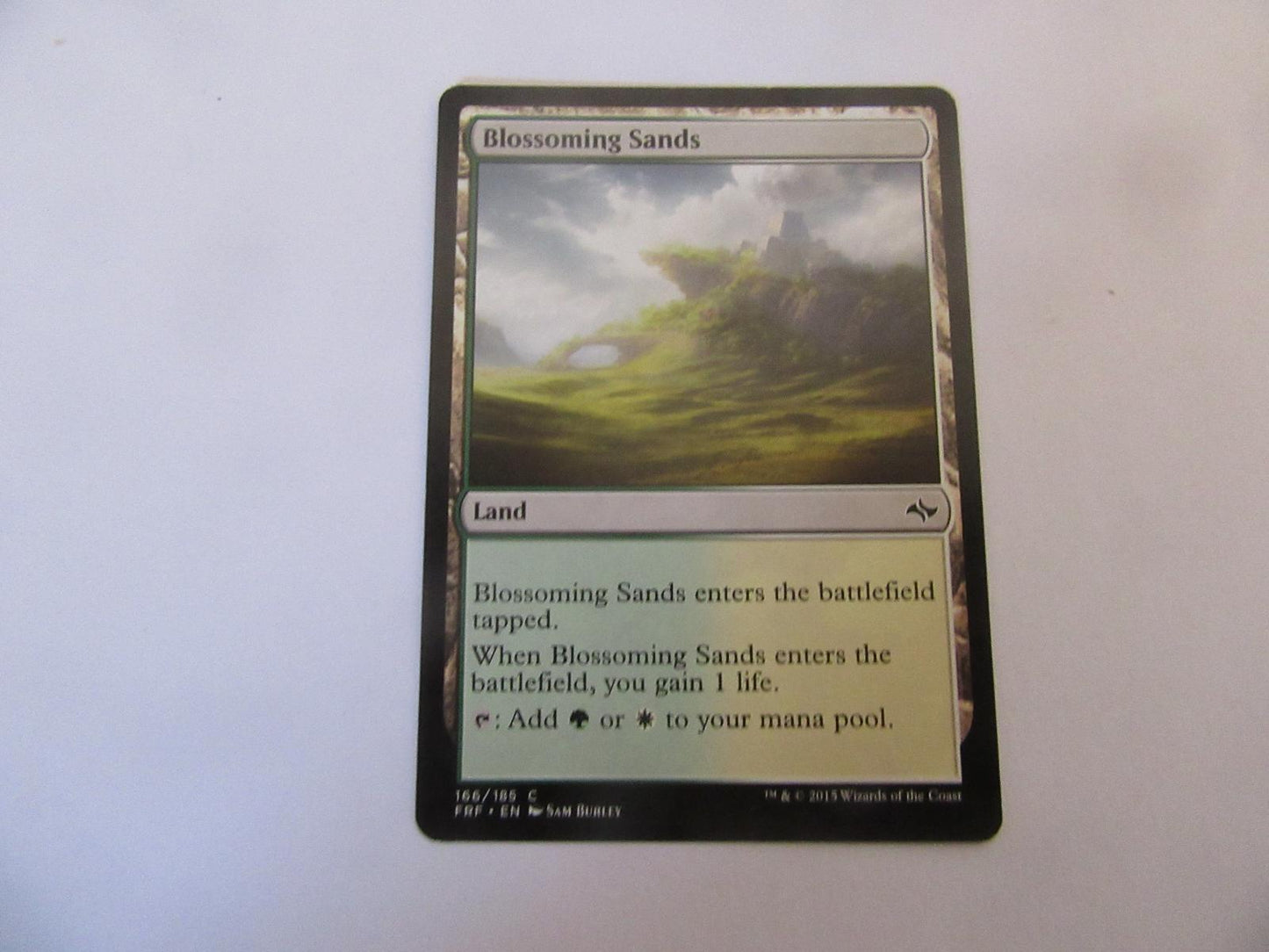 Blossoming Sands 166 Fate Reforged NM