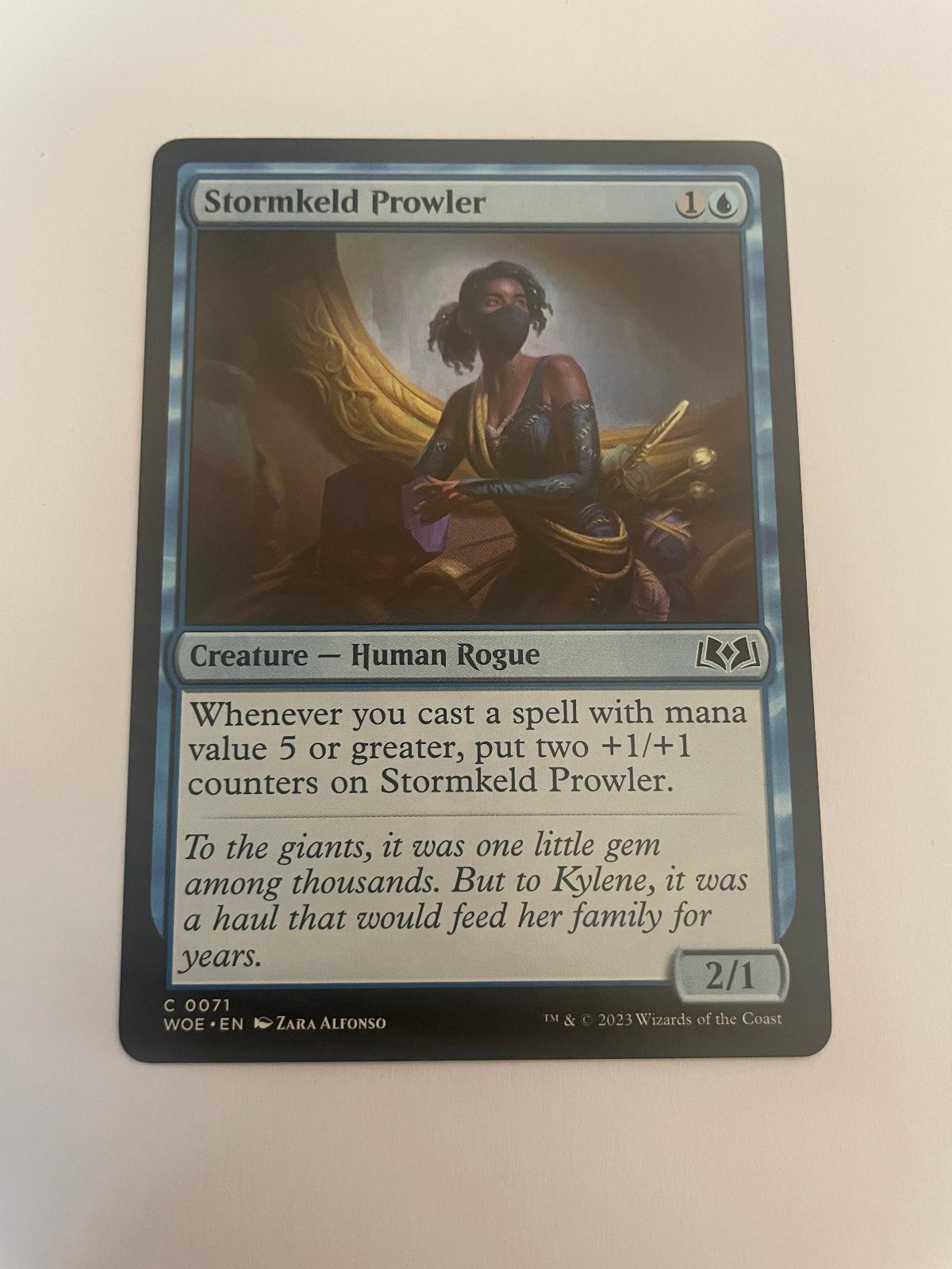 Stormkeld Prowler 71 Wilds of Eldraine WOE NM