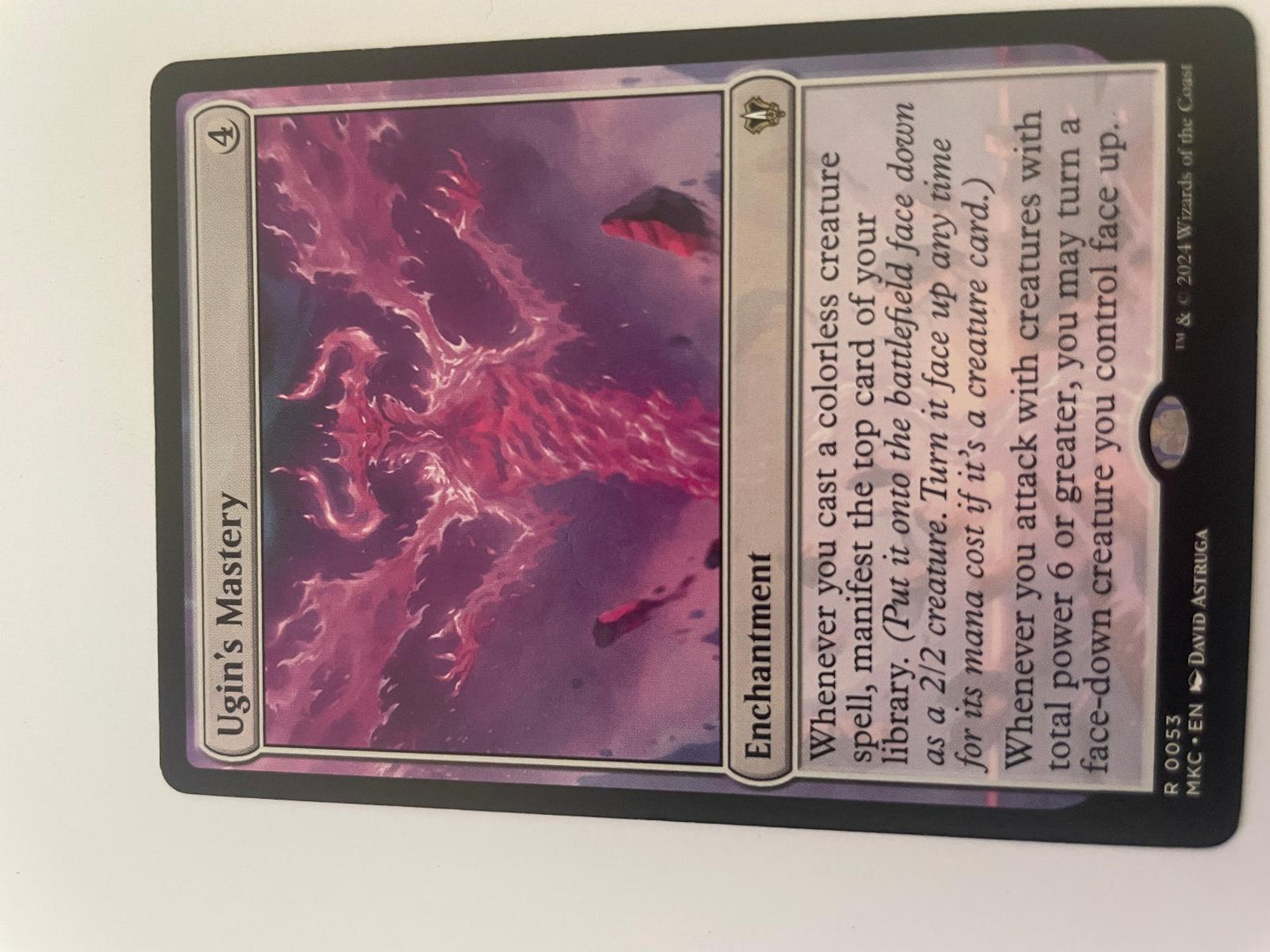 Ugin's Mastery 53 Commander: Murders at Karlov Manor Magic: The Gathering NM