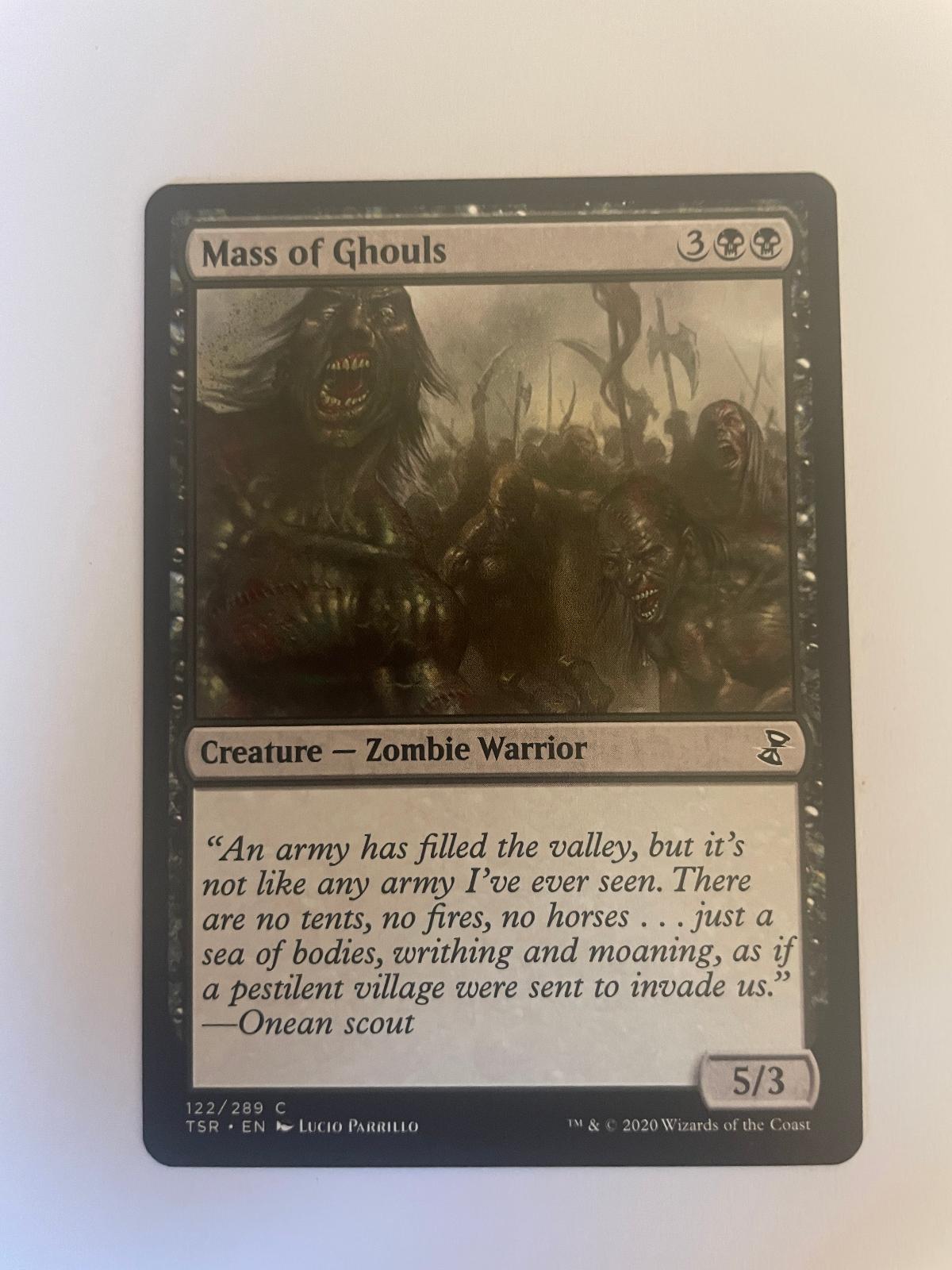 Mass of Ghouls 122 Time Spiral: Remastered TSR NM