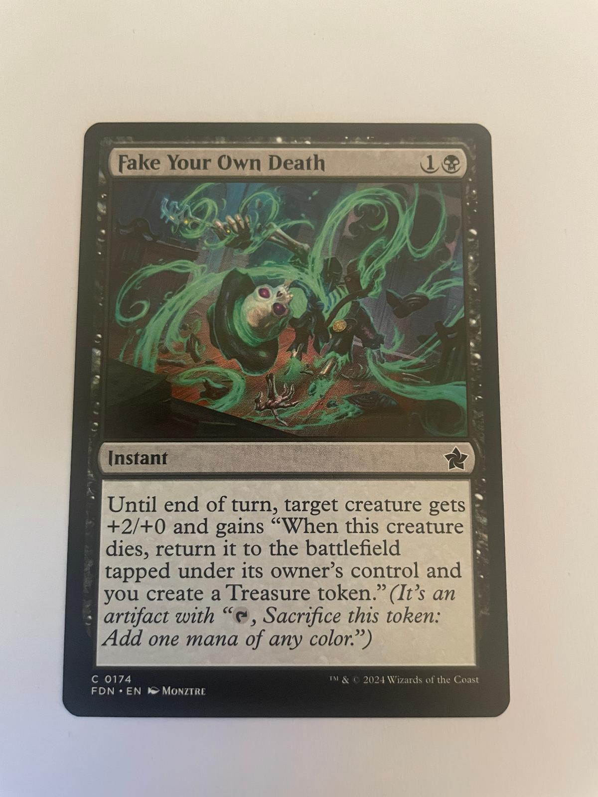 Fake Your Own Death 174 Foundations FDN NM