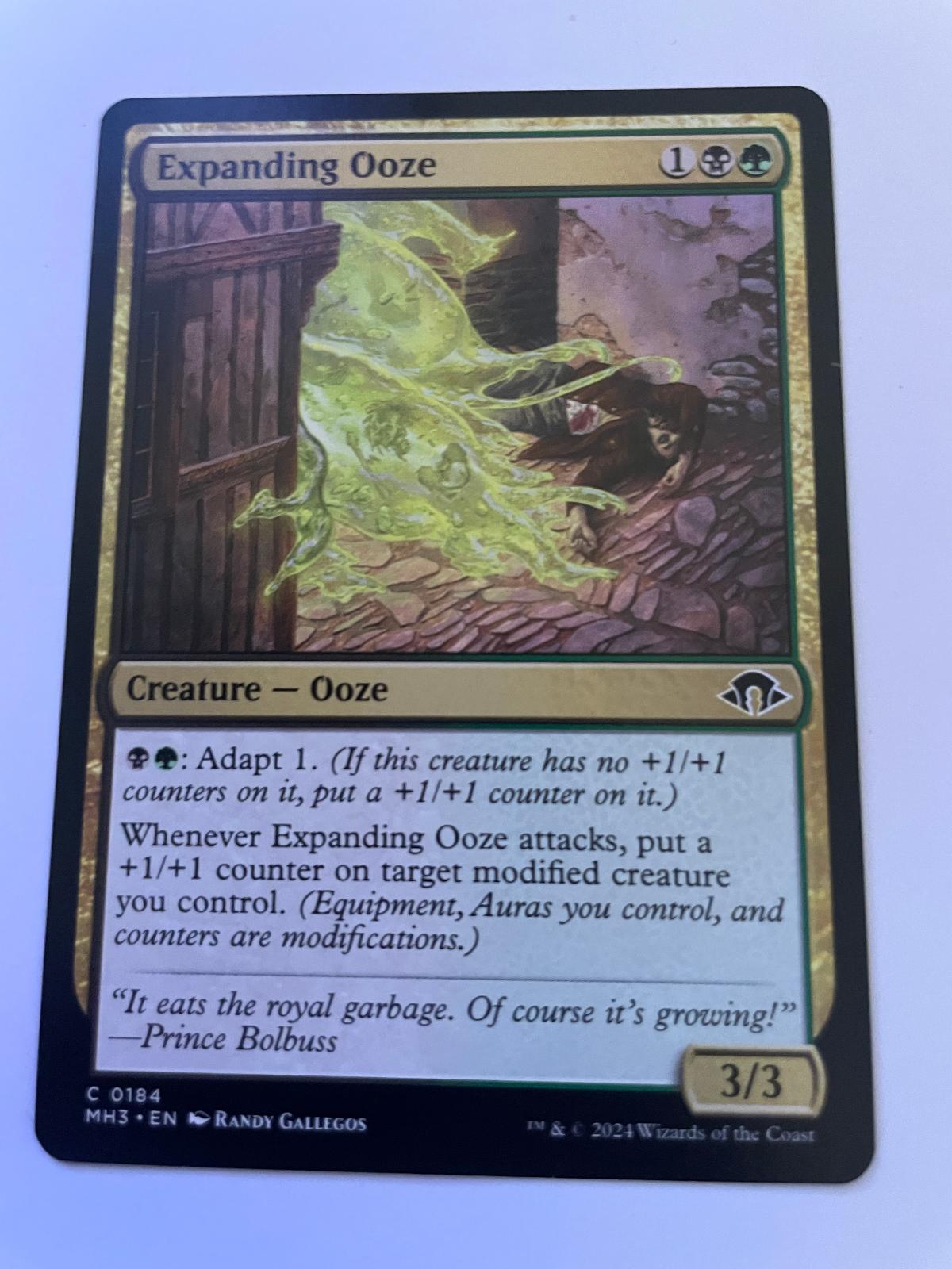 Expanding Ooze 184 Common Modern Horizons 3 Magic: The Gathering Near Mint