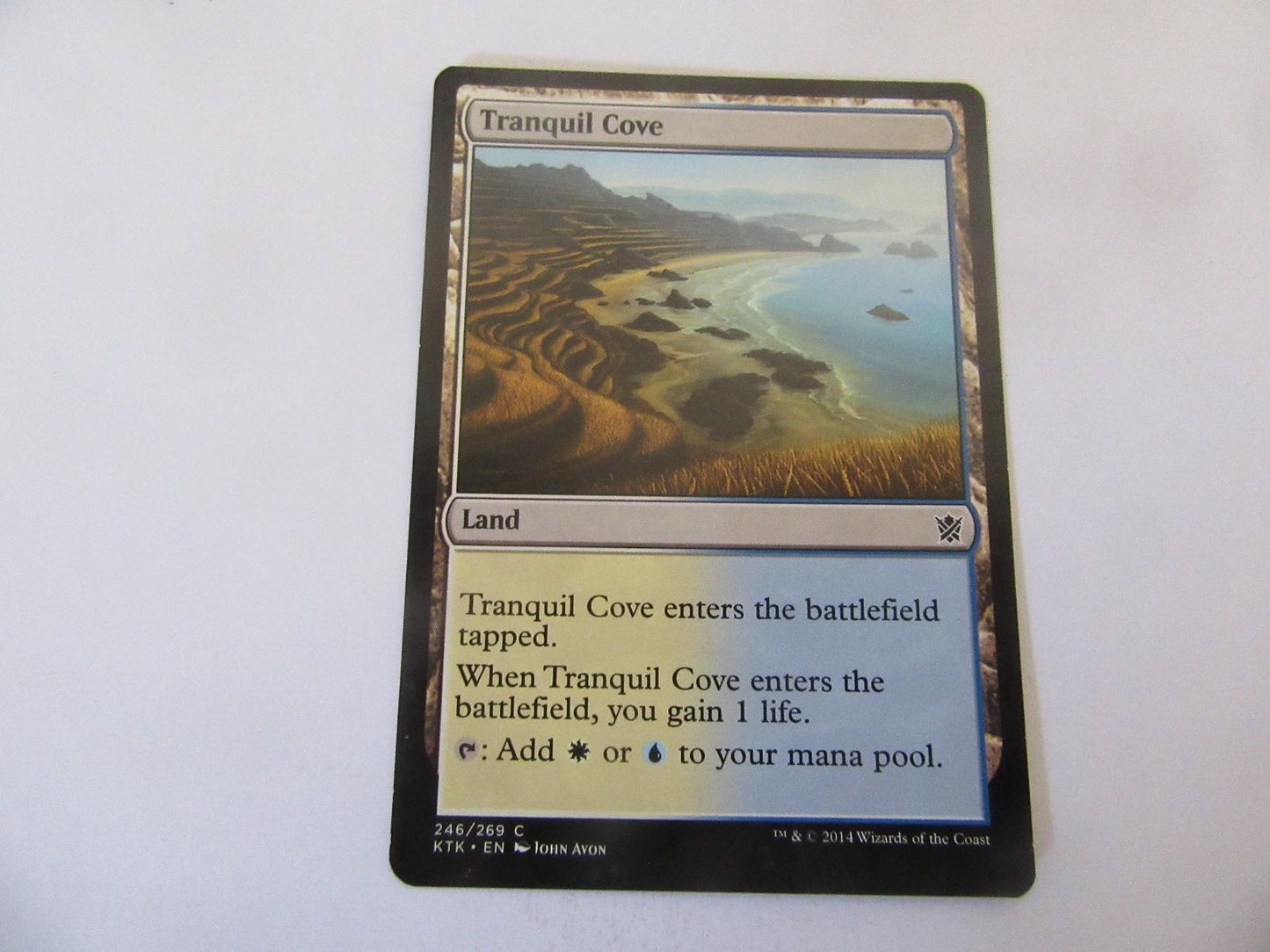 Tranquil Cove 246 Khans of Tarkir NM