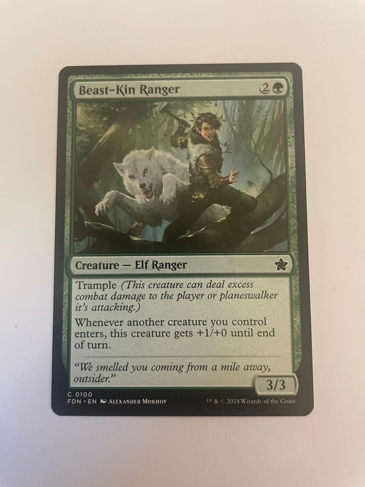 Beast-Kin Ranger 100 Foundations FDN NM